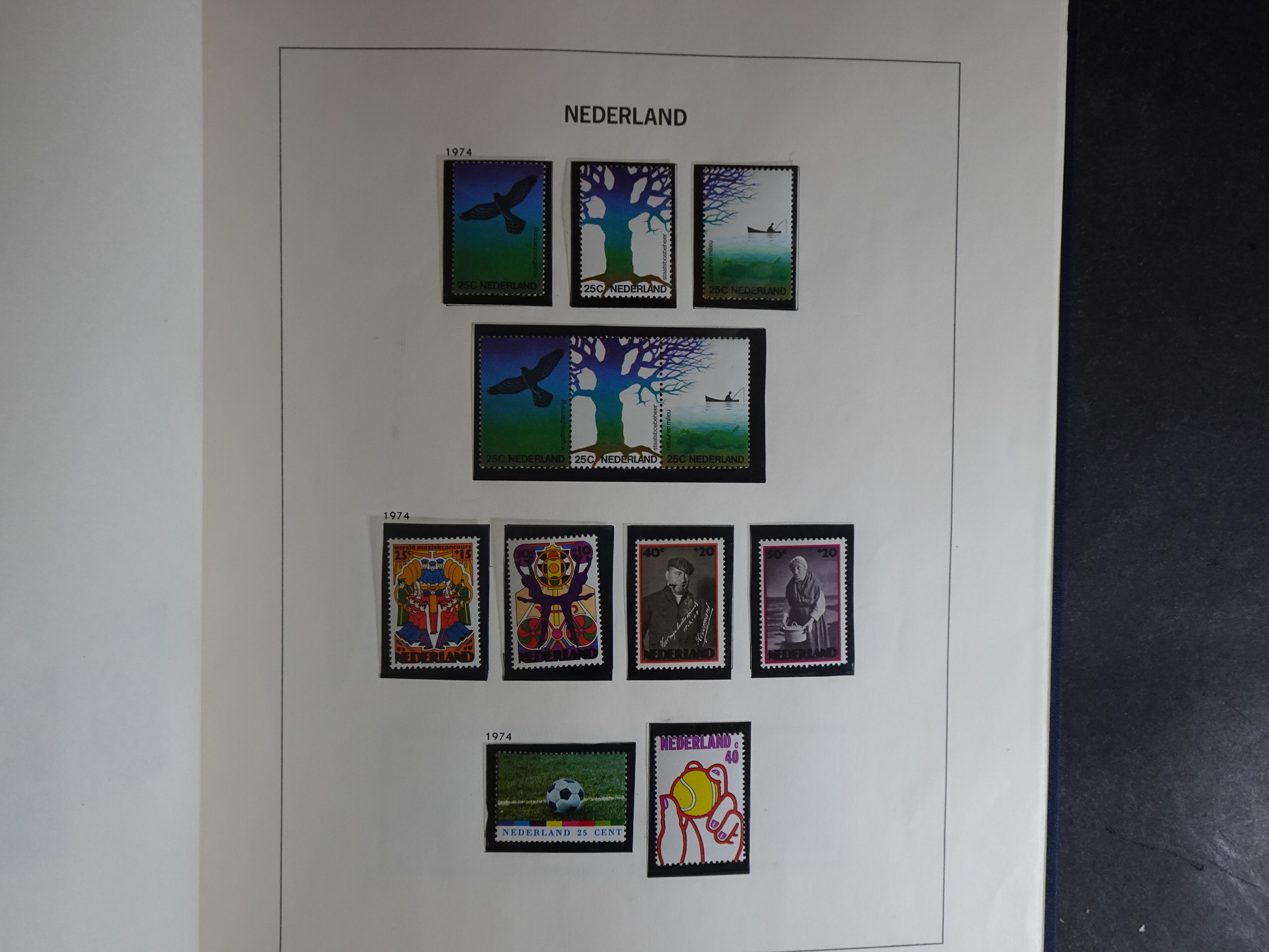 Verzameling vanaf 1852 in Davo album. 72