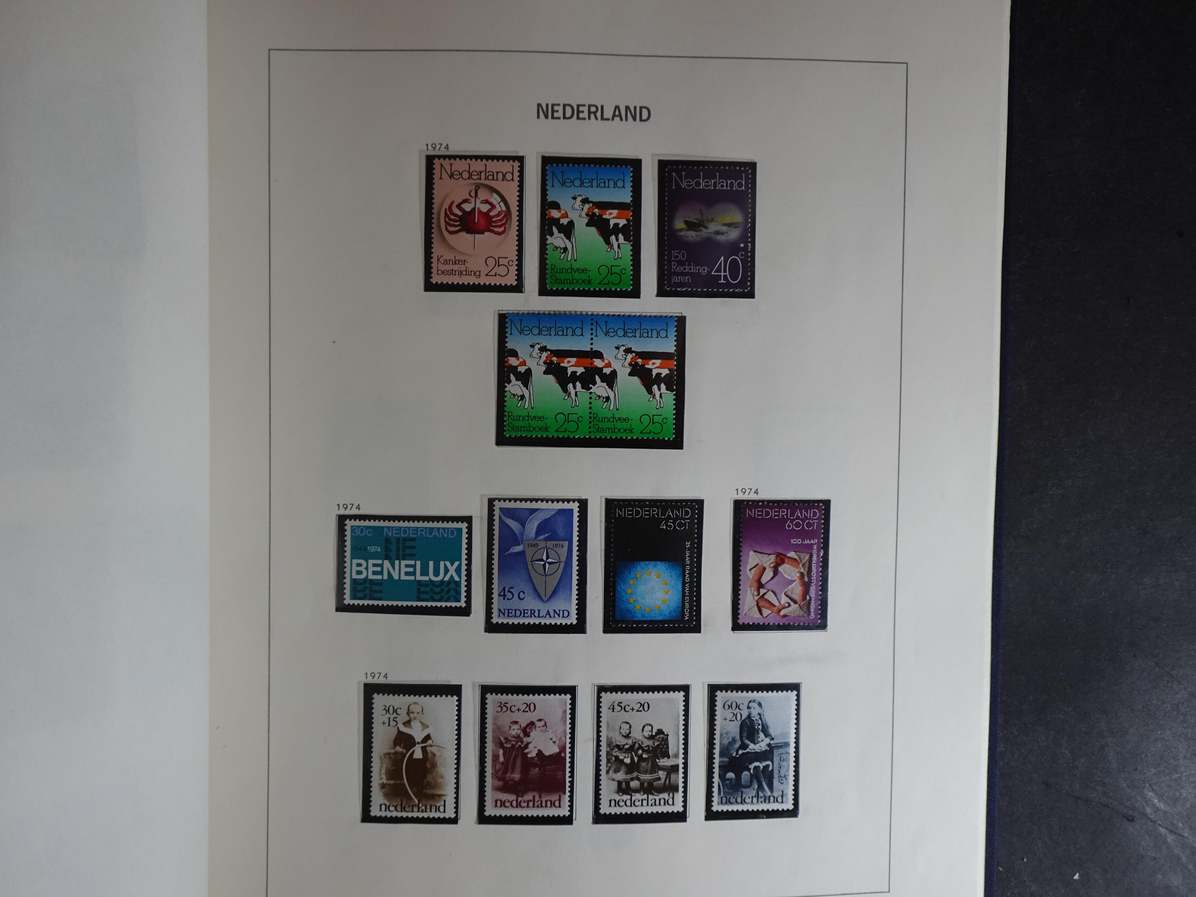 Verzameling vanaf 1852 in Davo album. 73