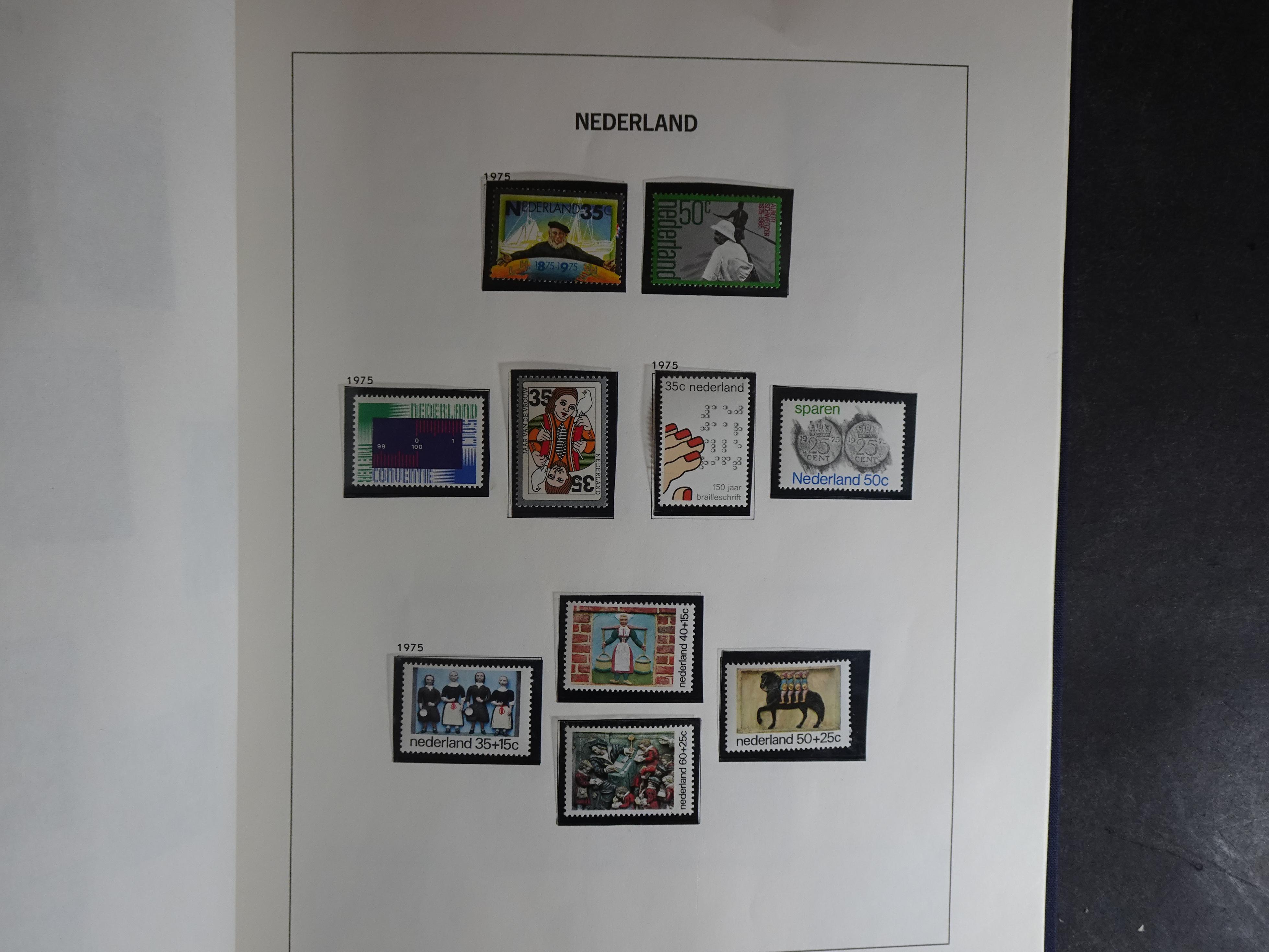 Verzameling vanaf 1852 in Davo album. 75