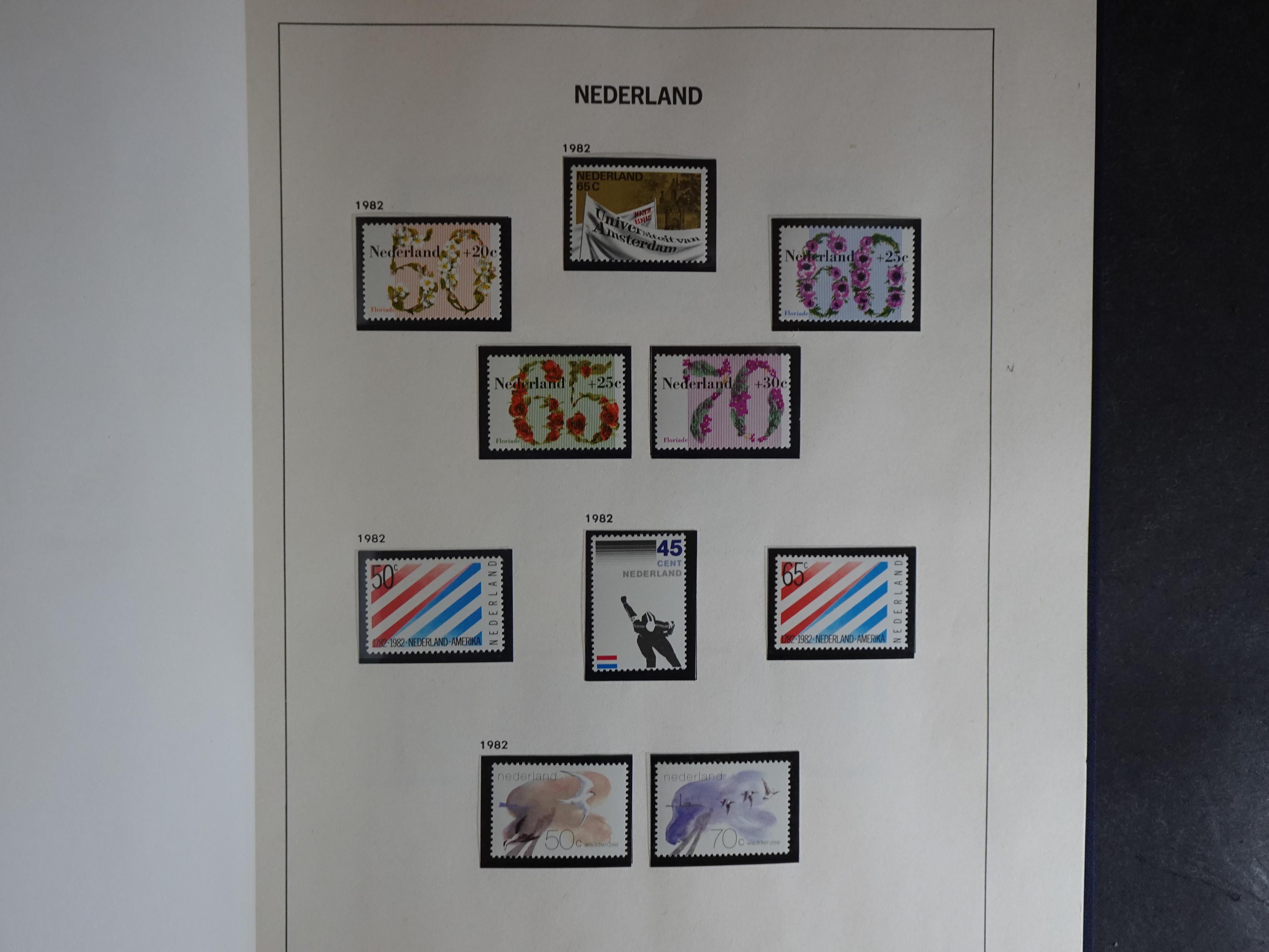 Verzameling vanaf 1852 in Davo album. 91