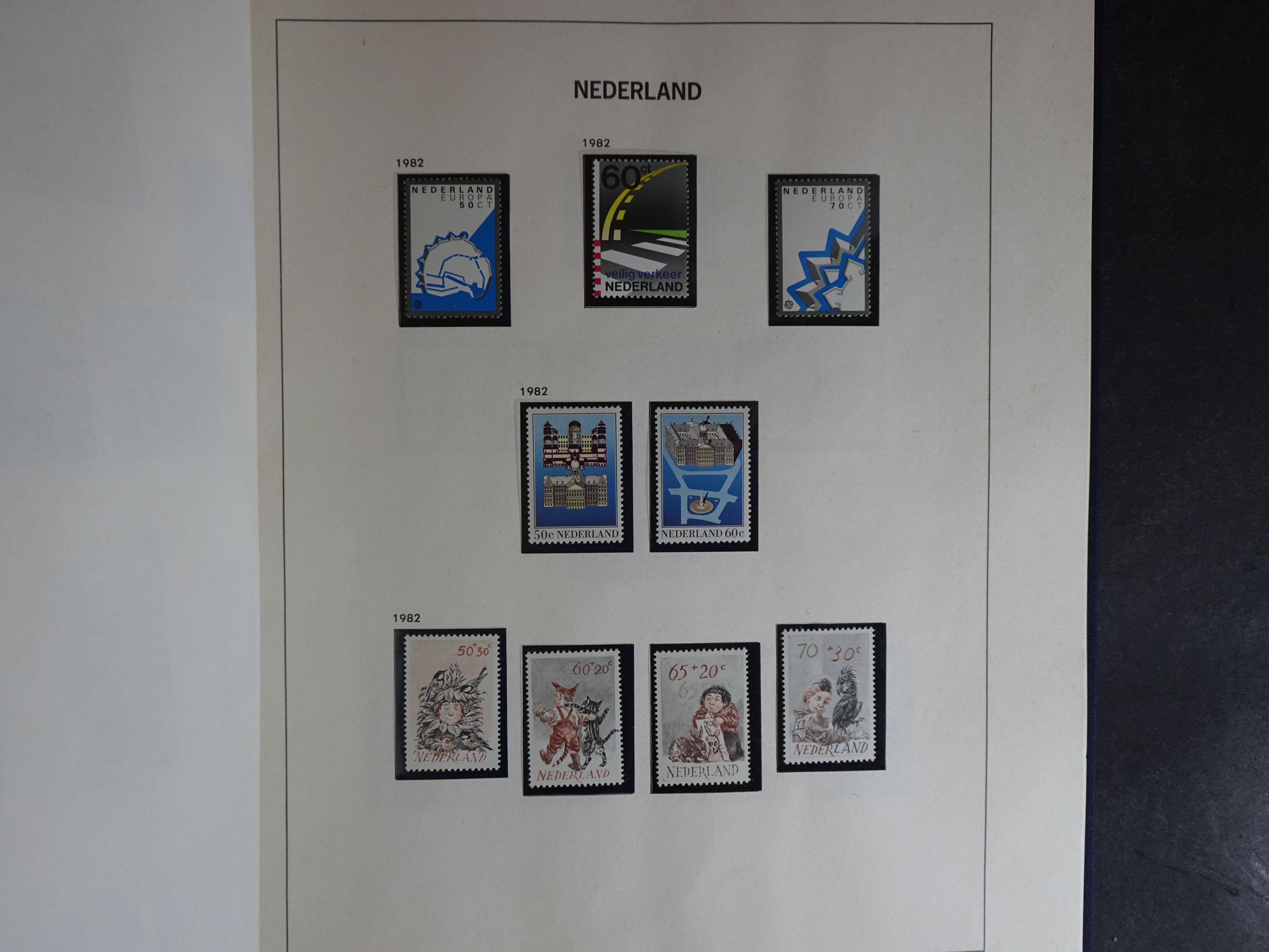 Verzameling vanaf 1852 in Davo album. 92