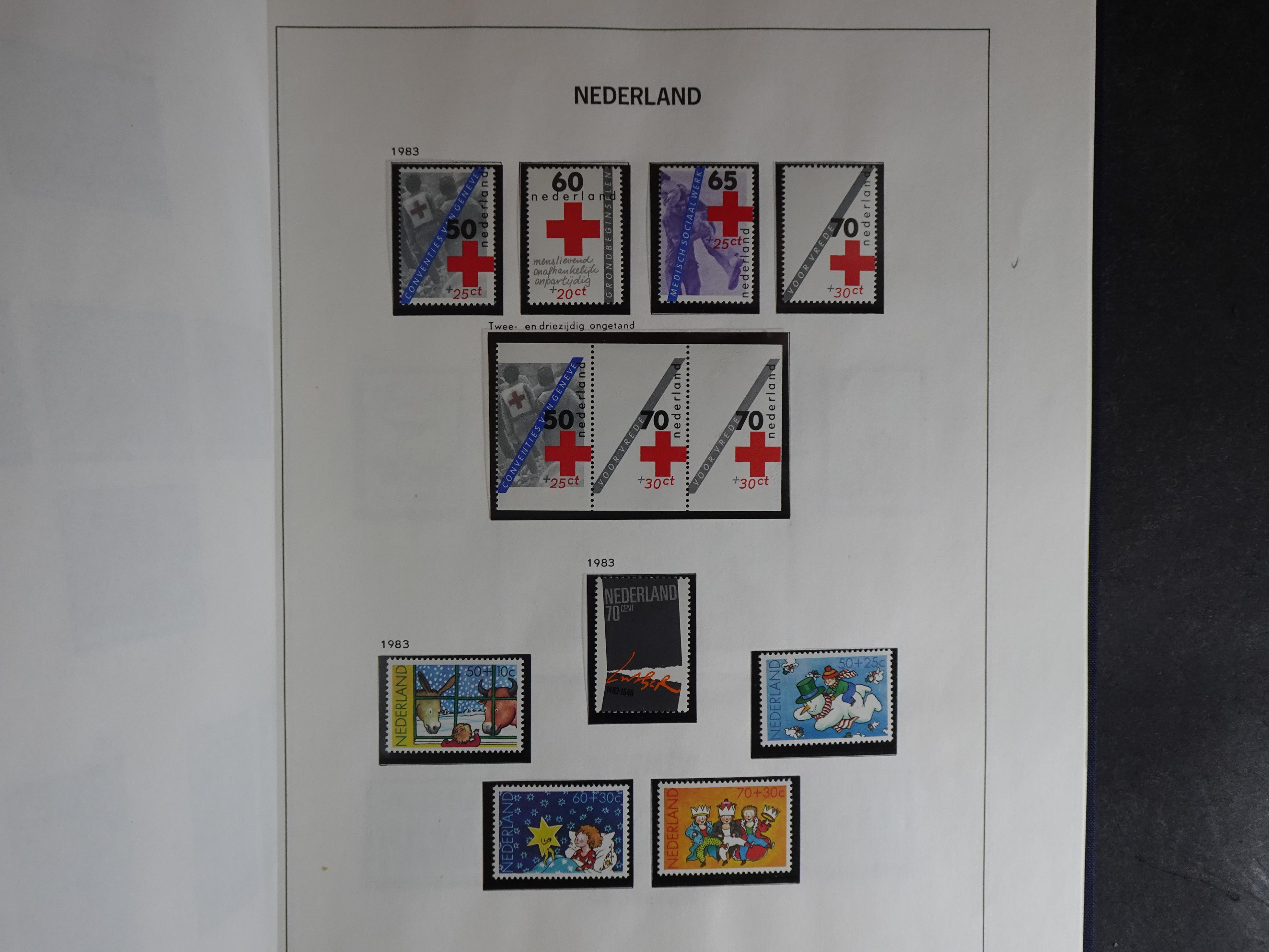 Verzameling vanaf 1852 in Davo album. 94