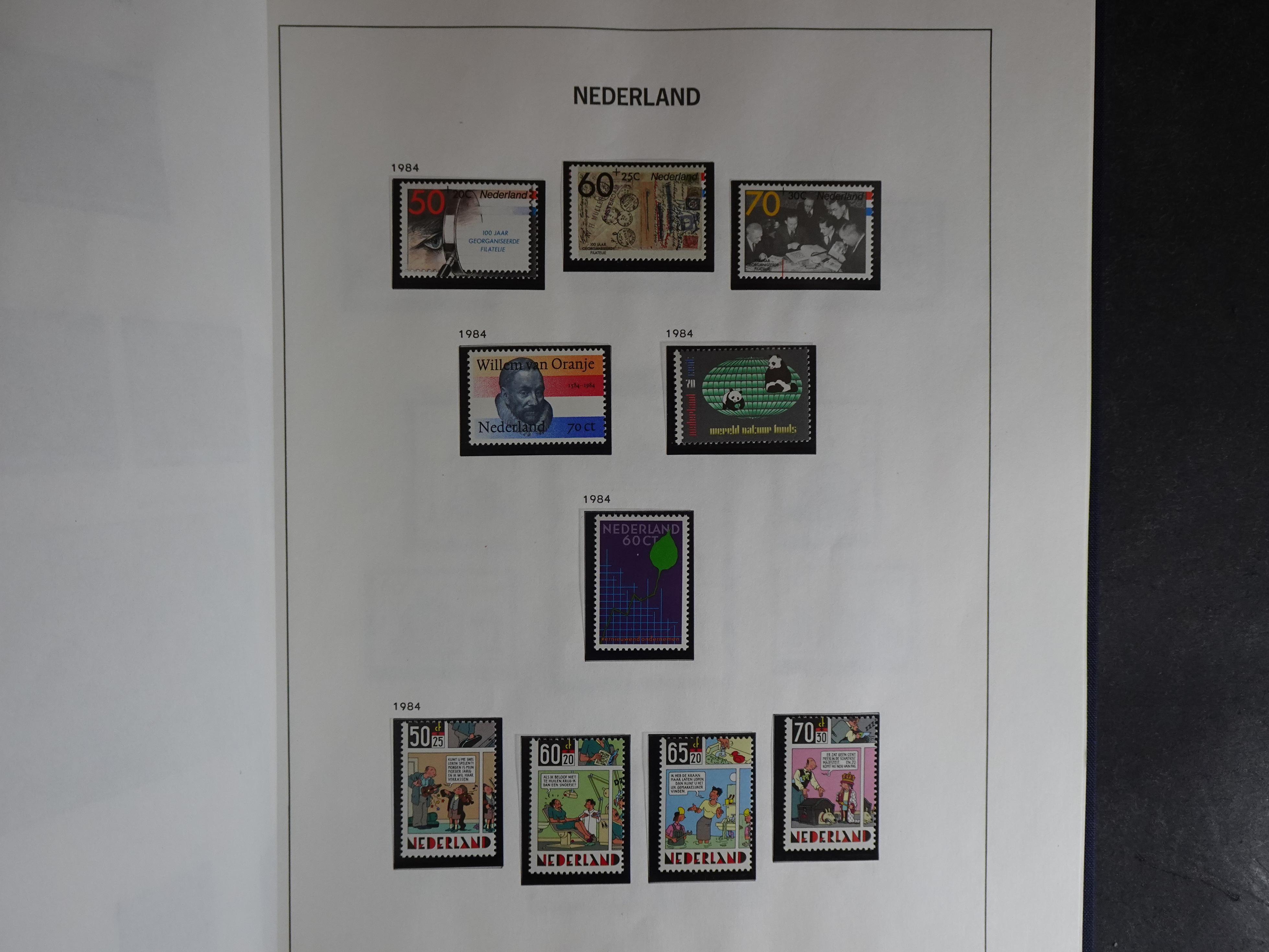 Verzameling vanaf 1852 in Davo album. 96