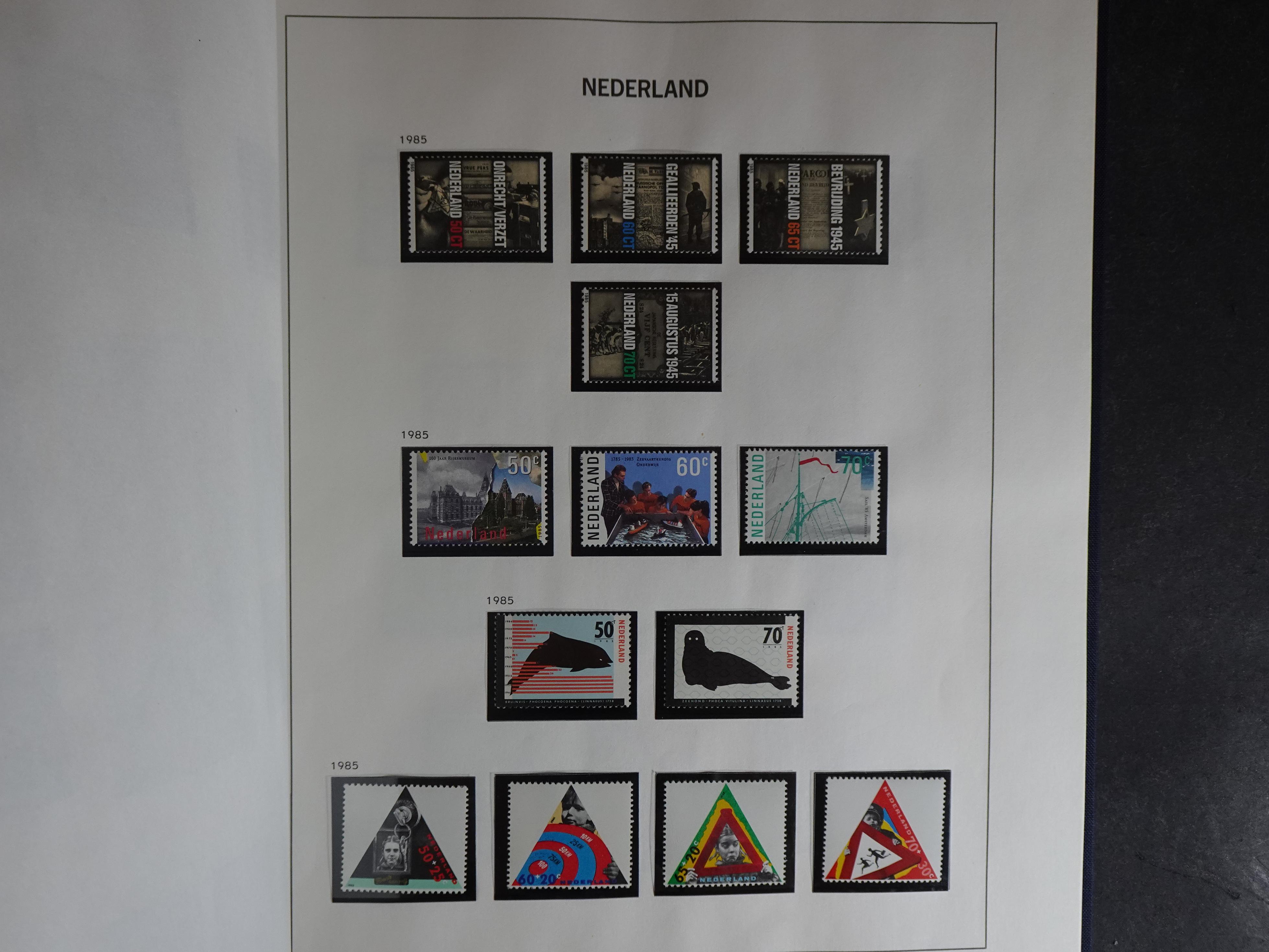 Verzameling vanaf 1852 in Davo album. 98