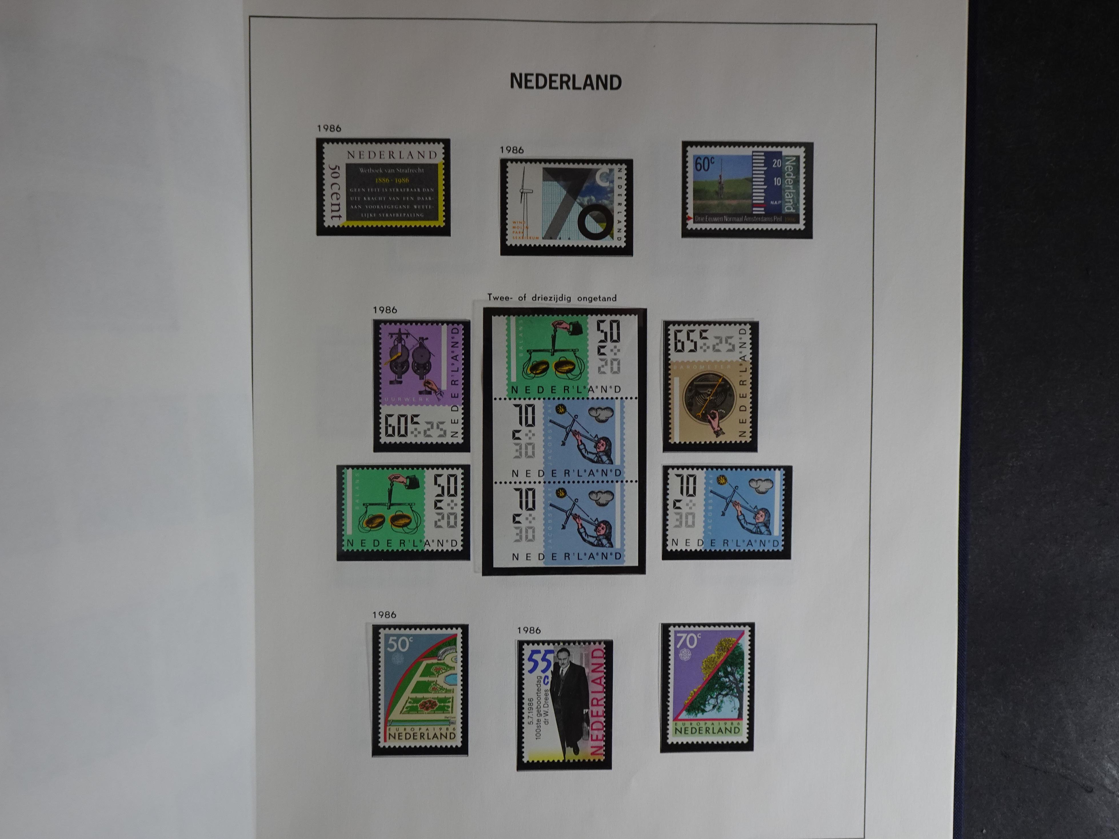 Verzameling vanaf 1852 in Davo album. 99