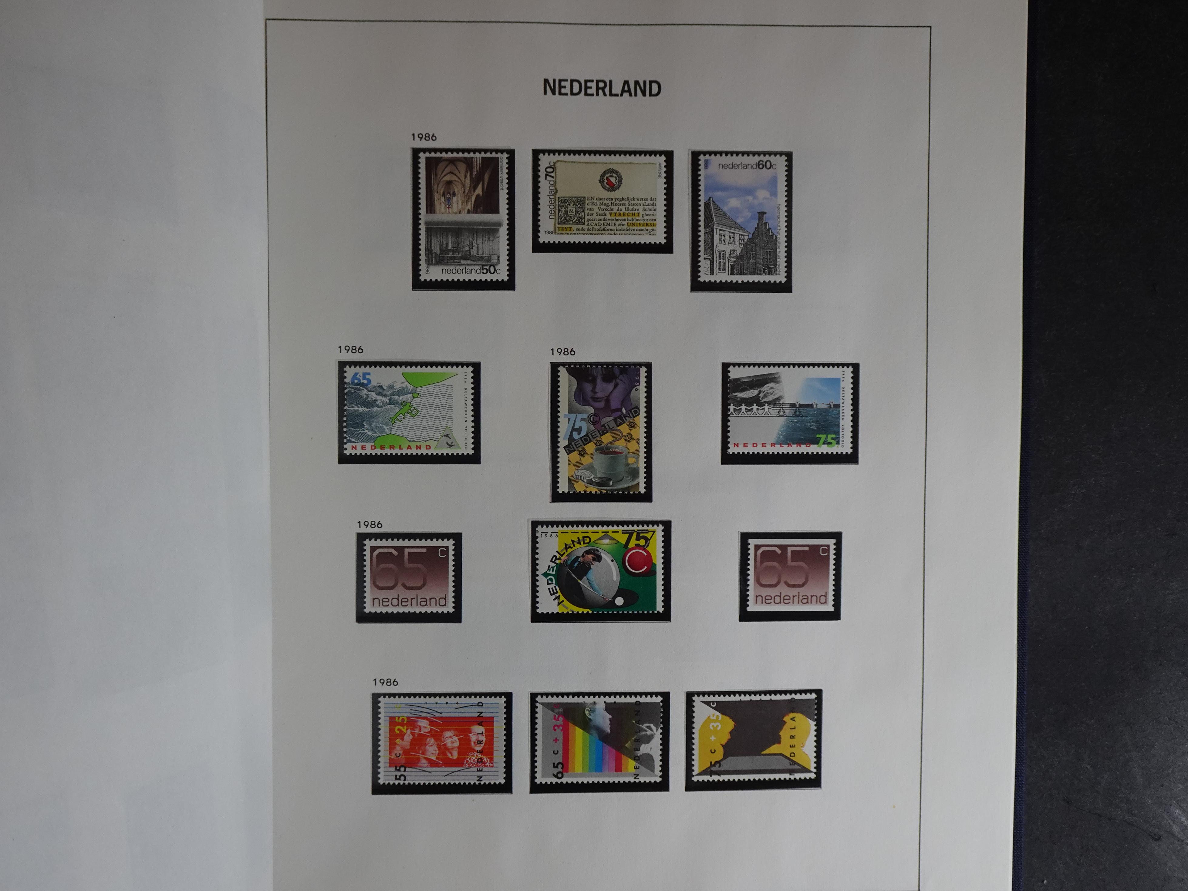 Verzameling vanaf 1852 in Davo album. 100