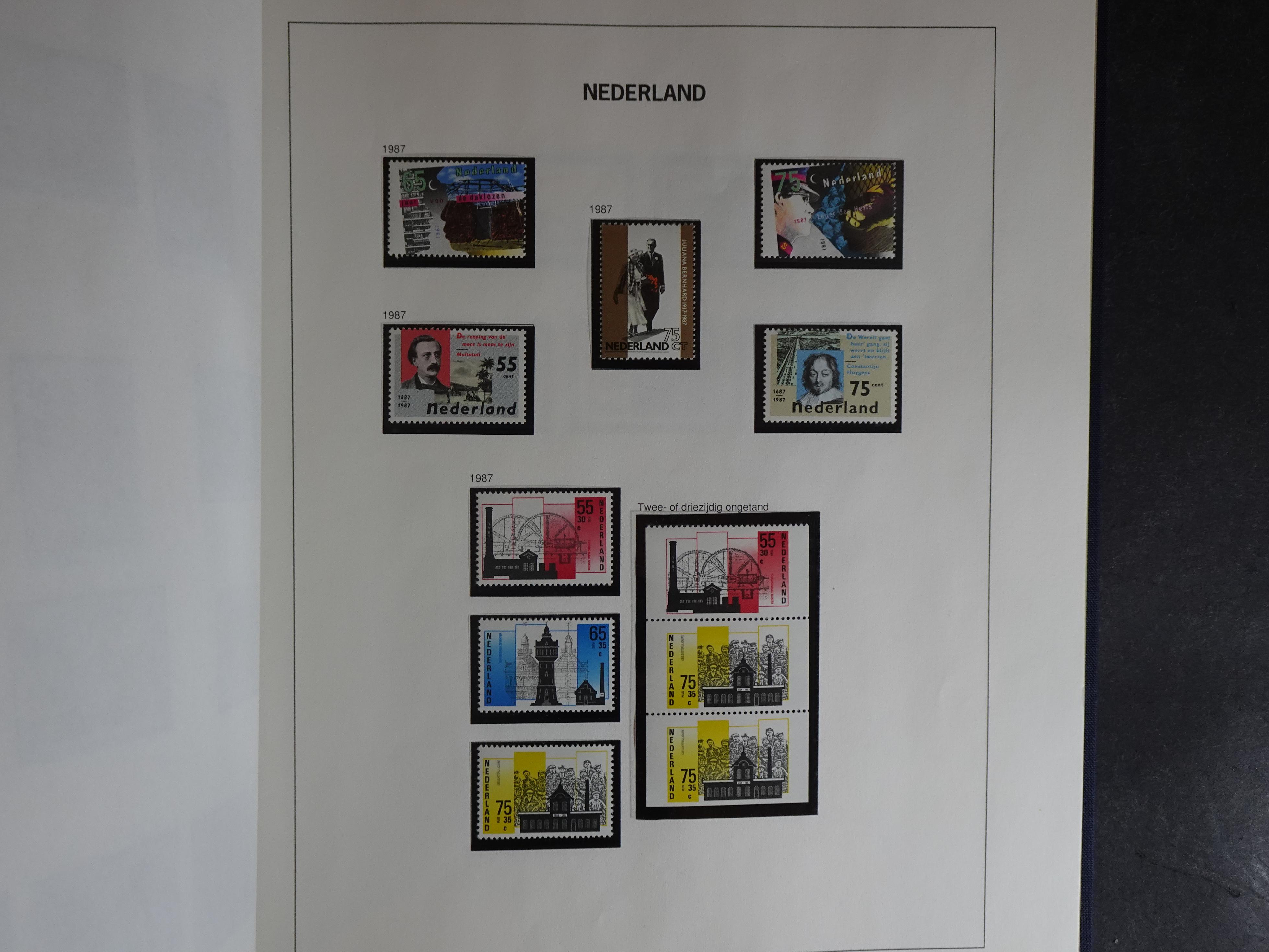 Verzameling vanaf 1852 in Davo album. 101