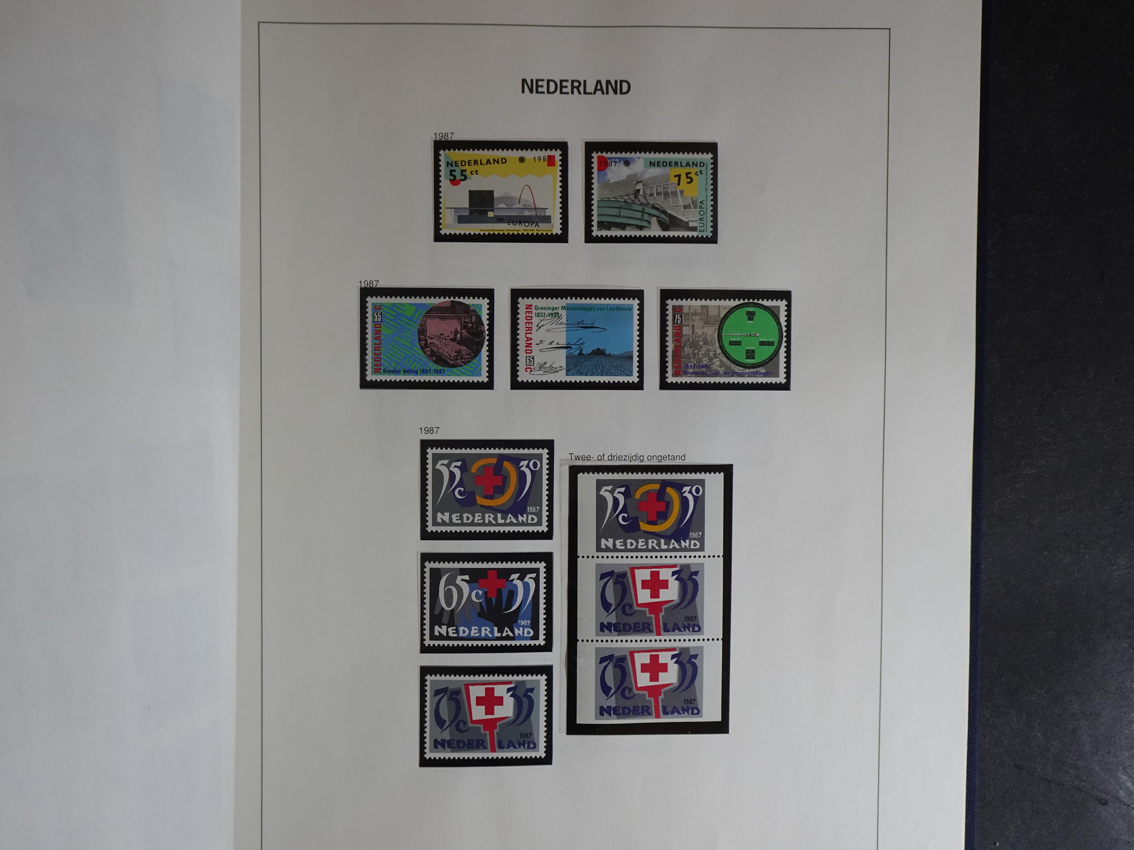 Verzameling vanaf 1852 in Davo album. 102