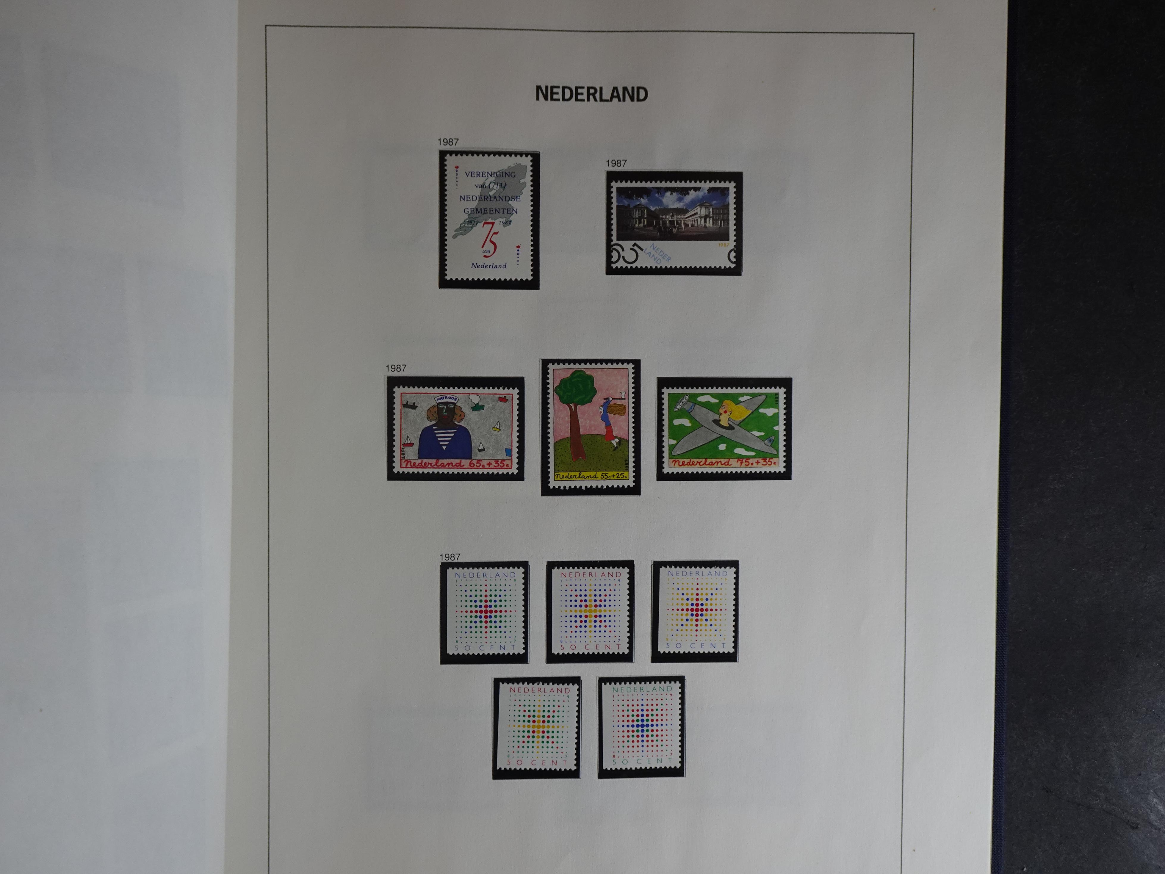 Verzameling vanaf 1852 in Davo album. 103