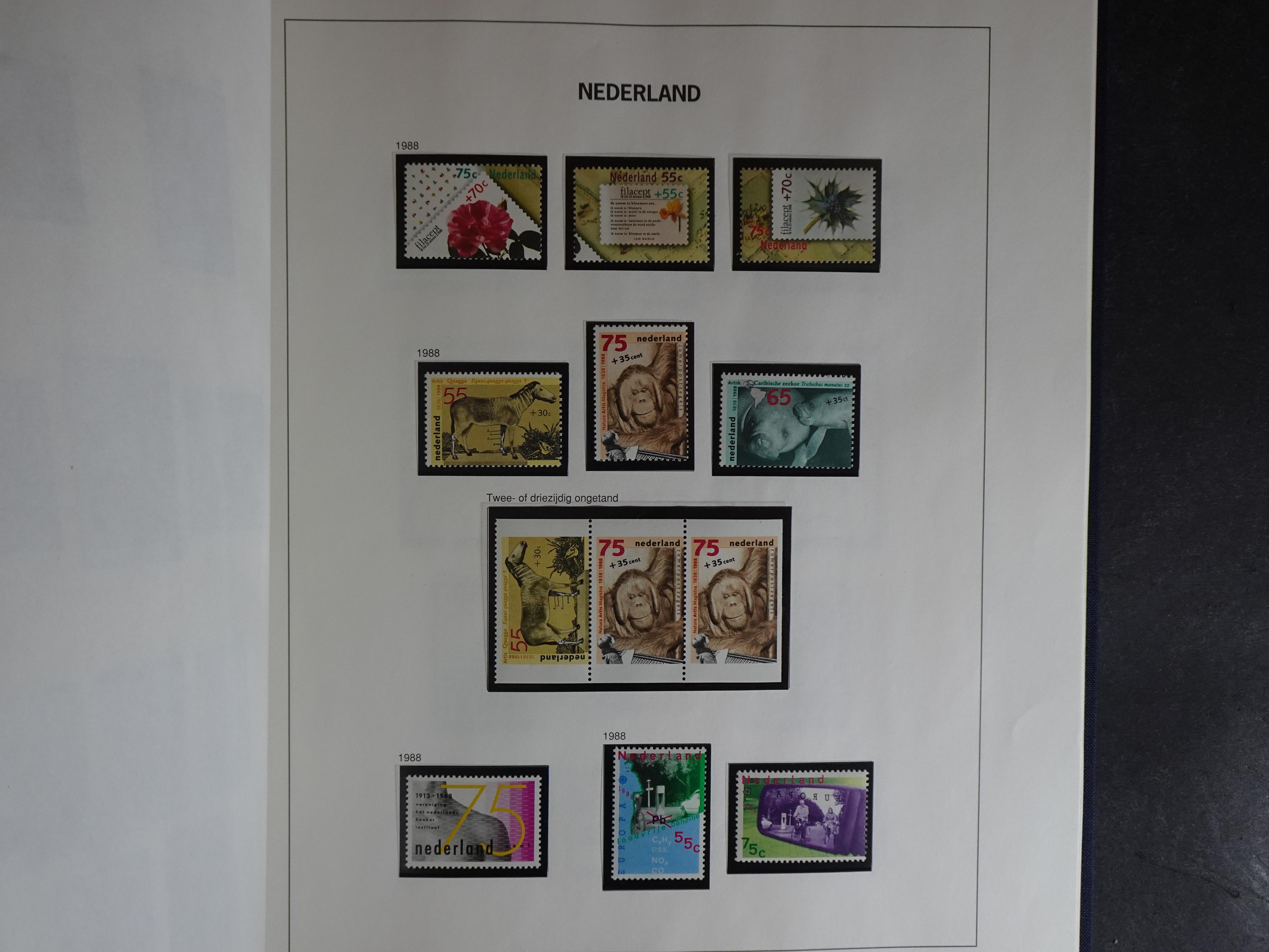 Verzameling vanaf 1852 in Davo album. 104