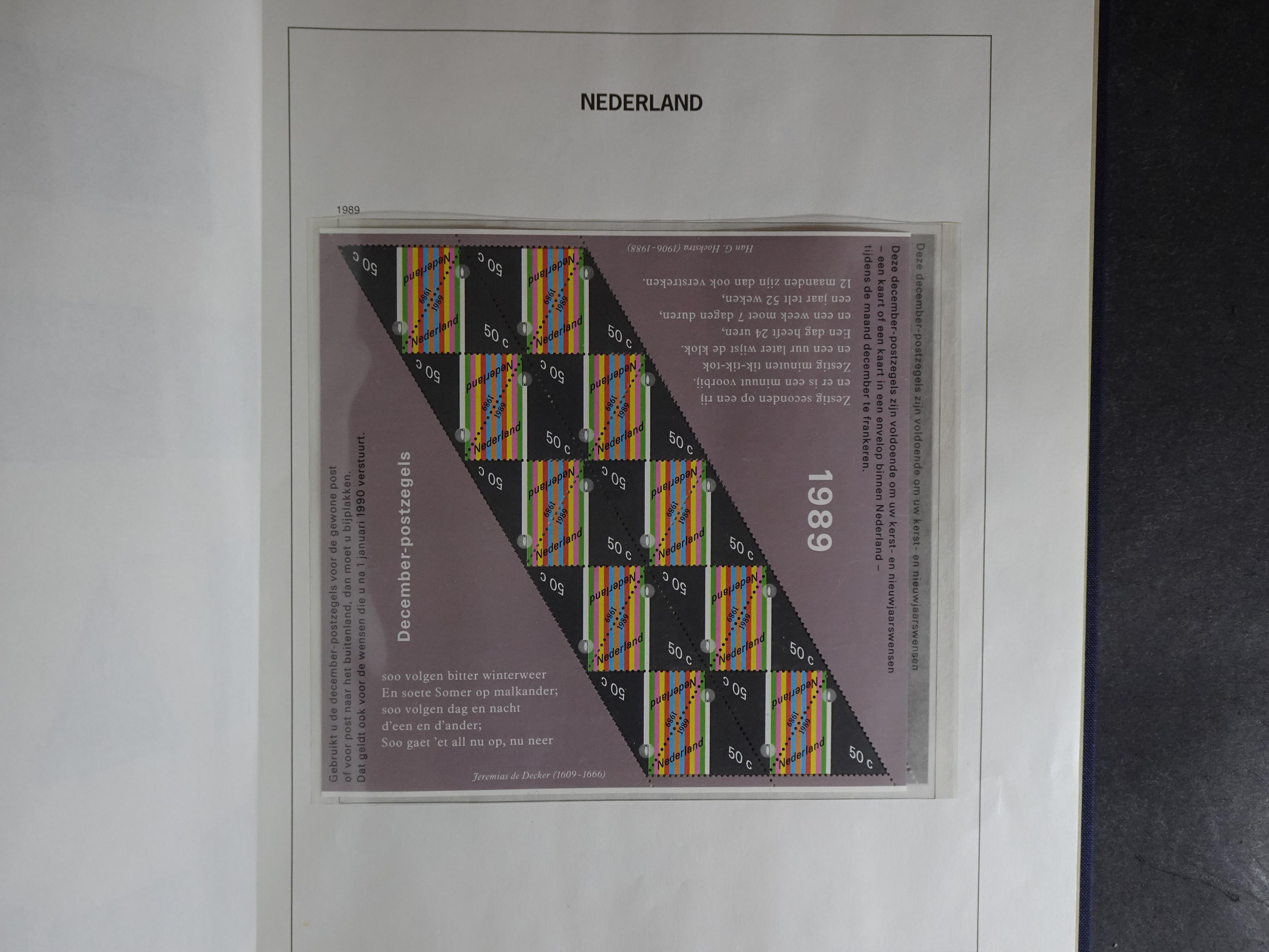 Verzameling vanaf 1852 in Davo album. 109