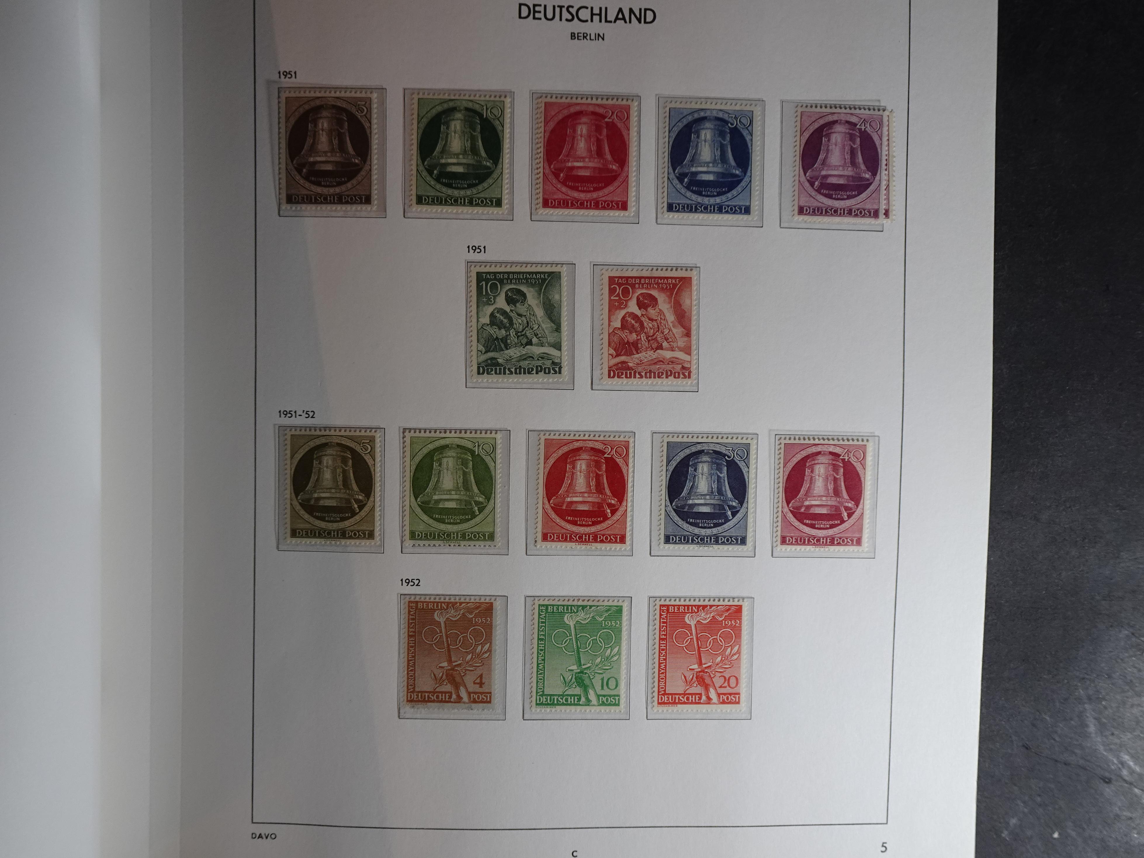 Verzameling met goed begin periode in Davo album. 5