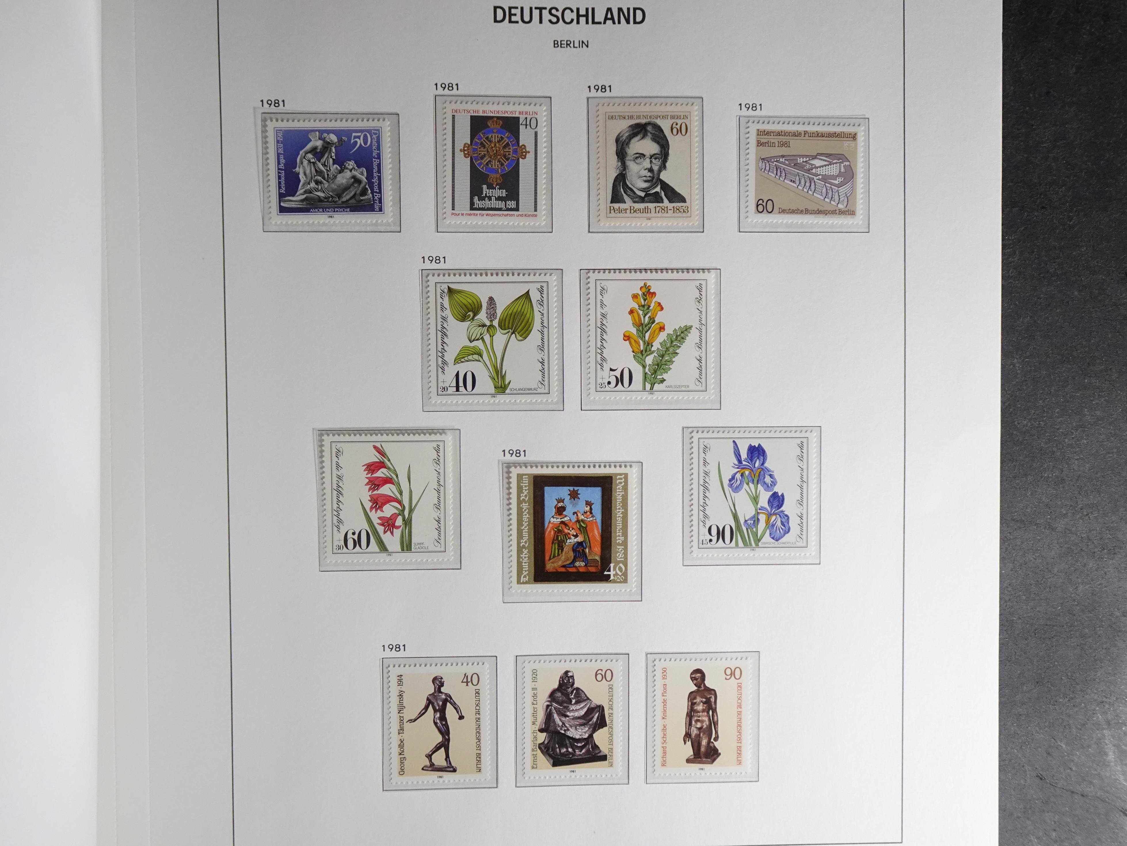 Verzameling met goed begin periode in Davo album. 44