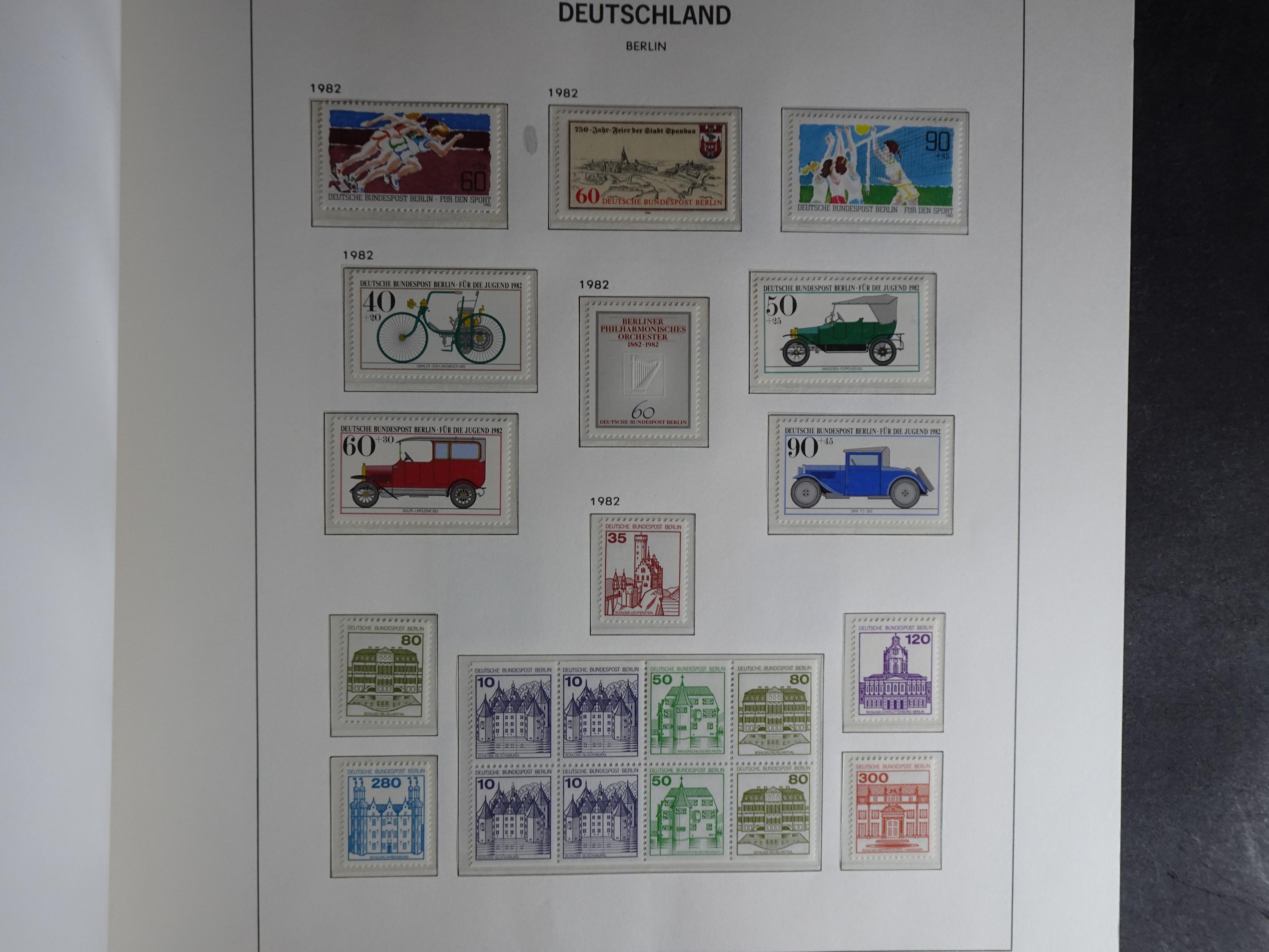 Verzameling met goed begin periode in Davo album. 45