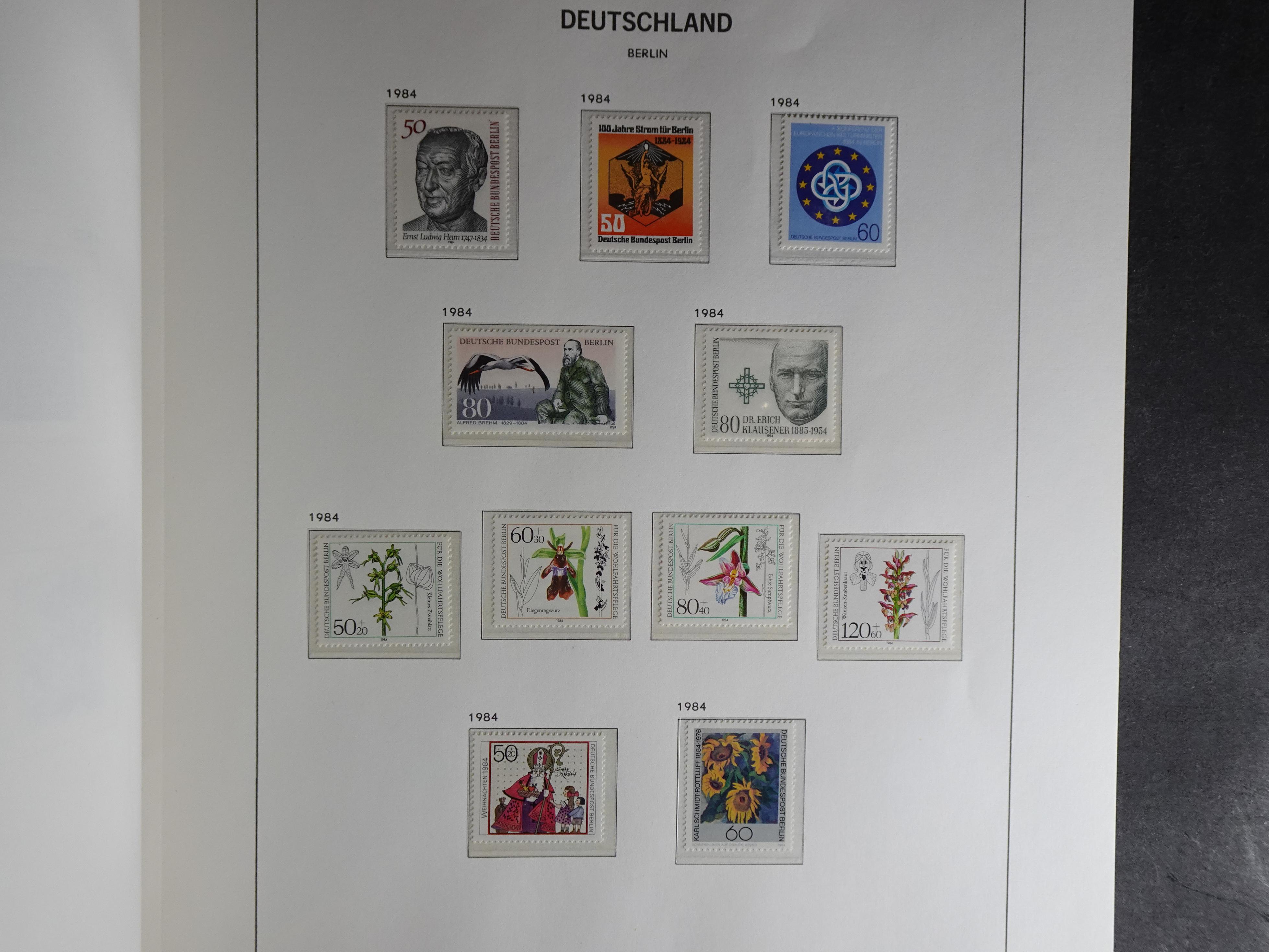 Verzameling met goed begin periode in Davo album. 47