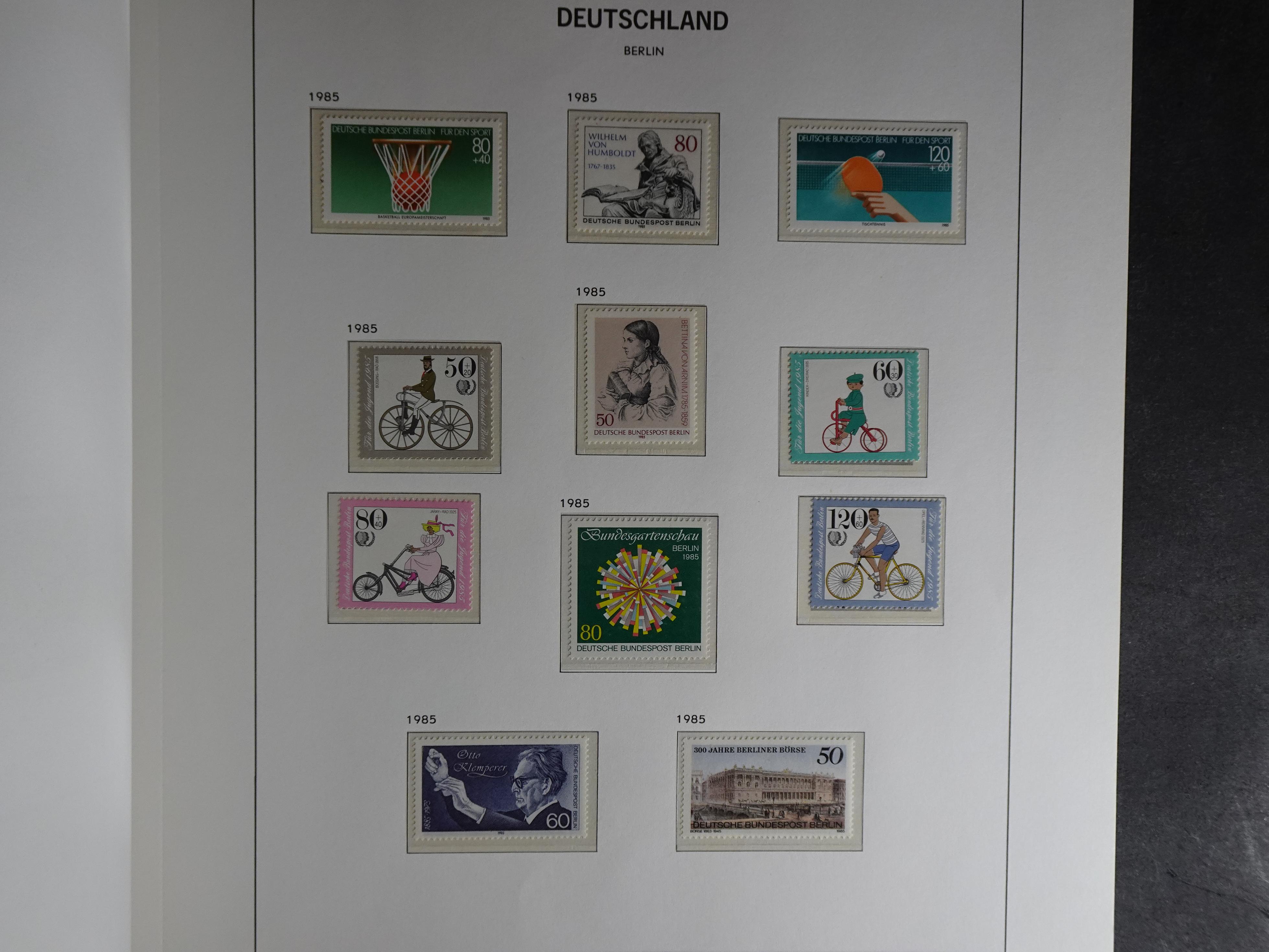 Verzameling met goed begin periode in Davo album. 49