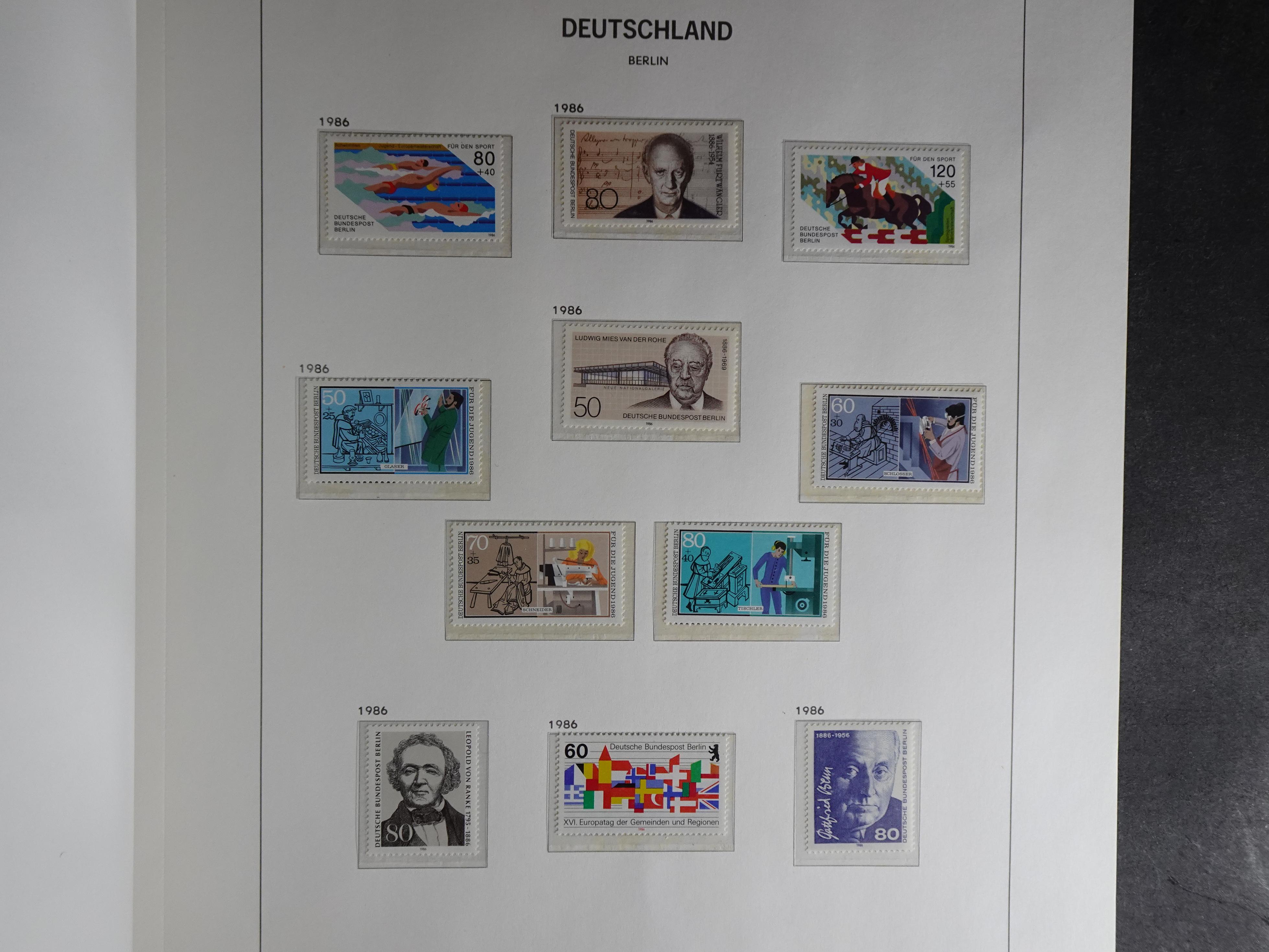 Verzameling met goed begin periode in Davo album. 51