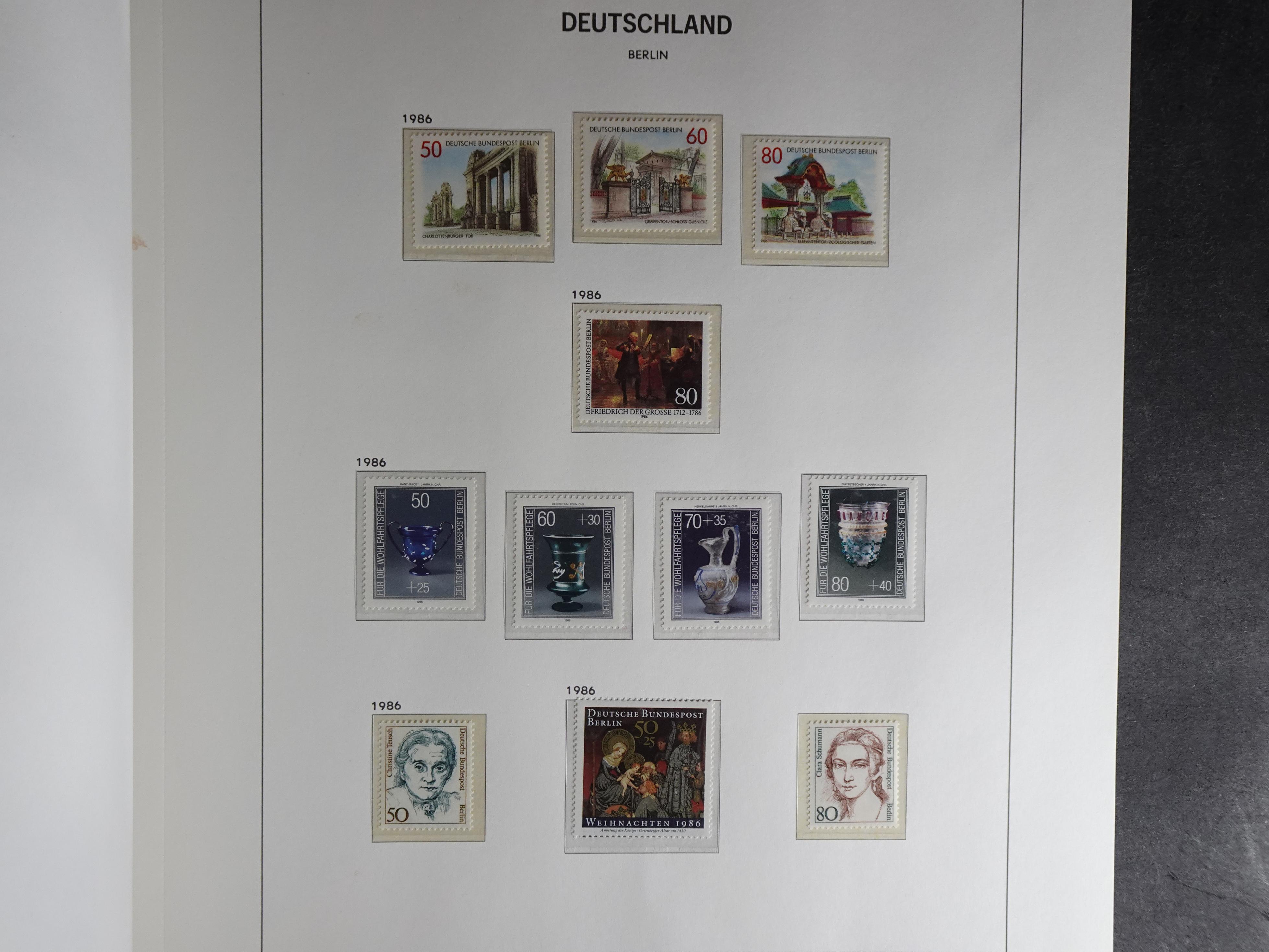 Verzameling met goed begin periode in Davo album. 52