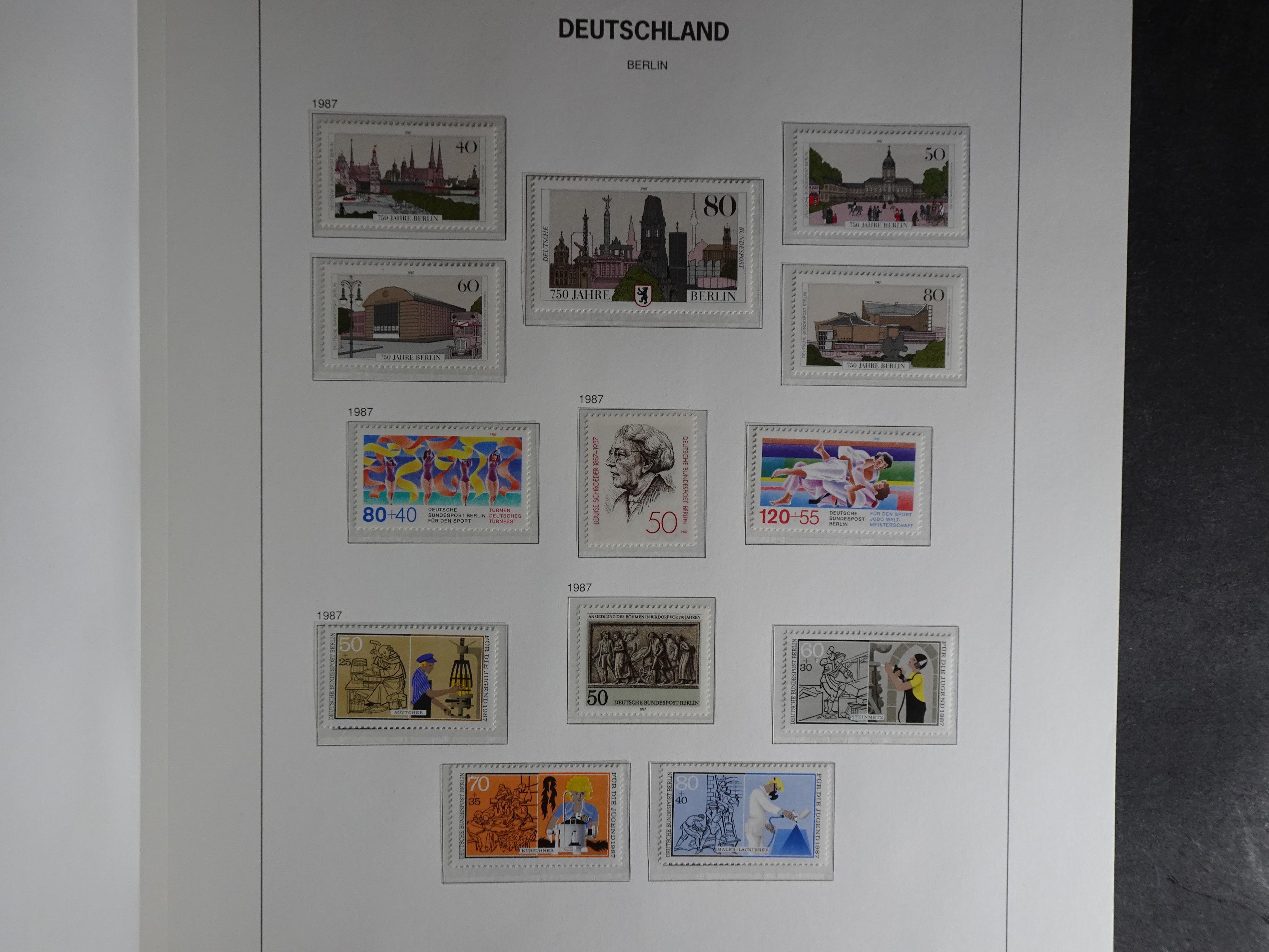 Verzameling met goed begin periode in Davo album. 53