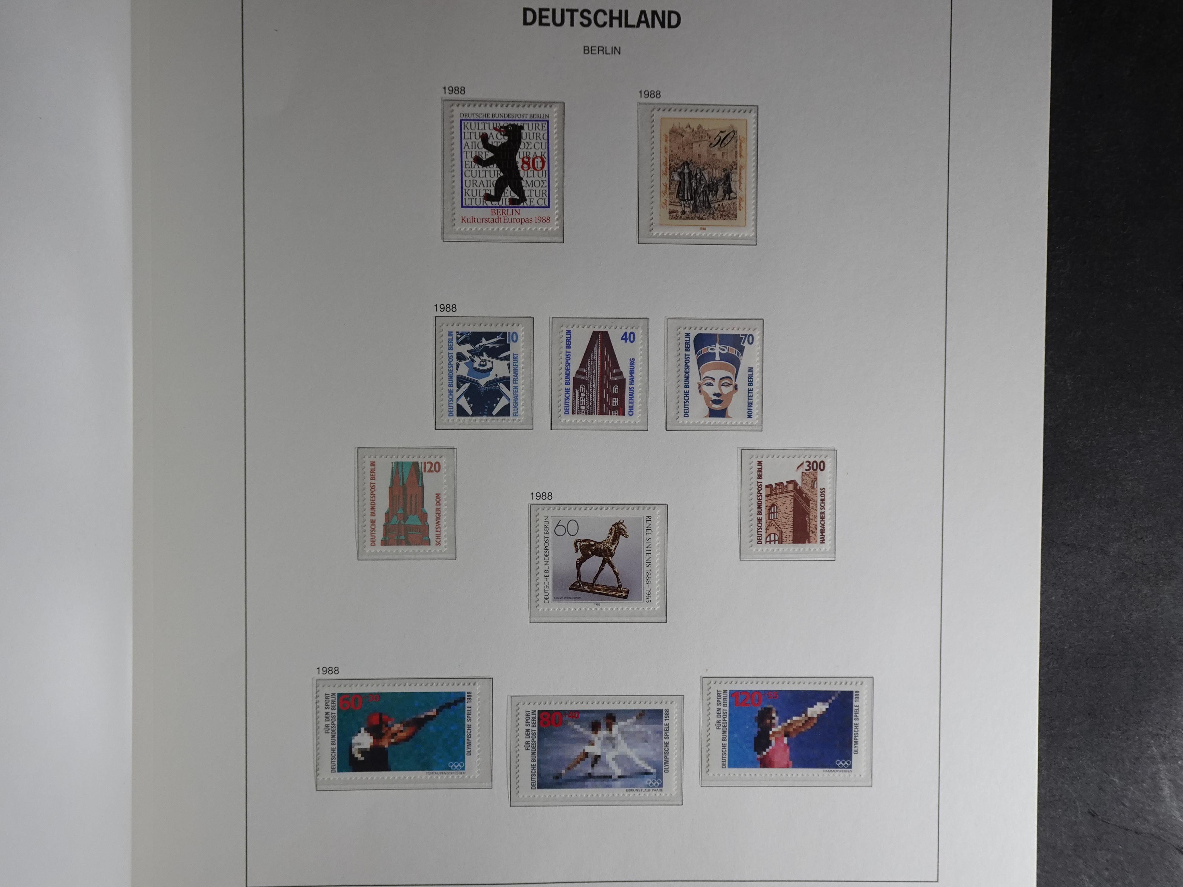 Verzameling met goed begin periode in Davo album. 55