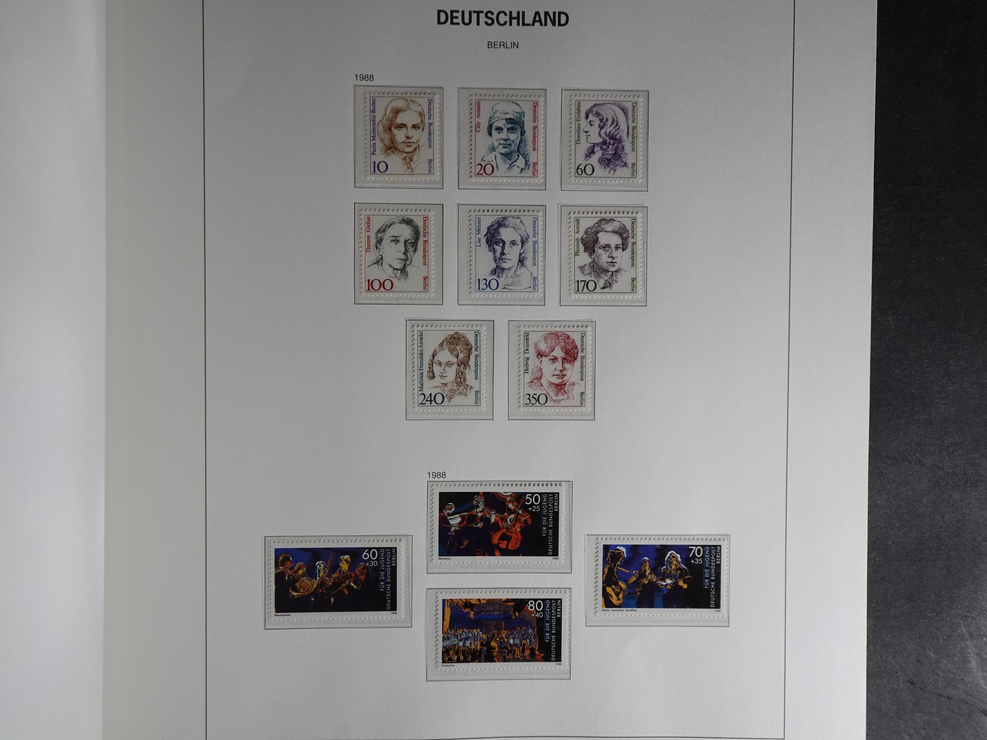 Verzameling met goed begin periode in Davo album. 56