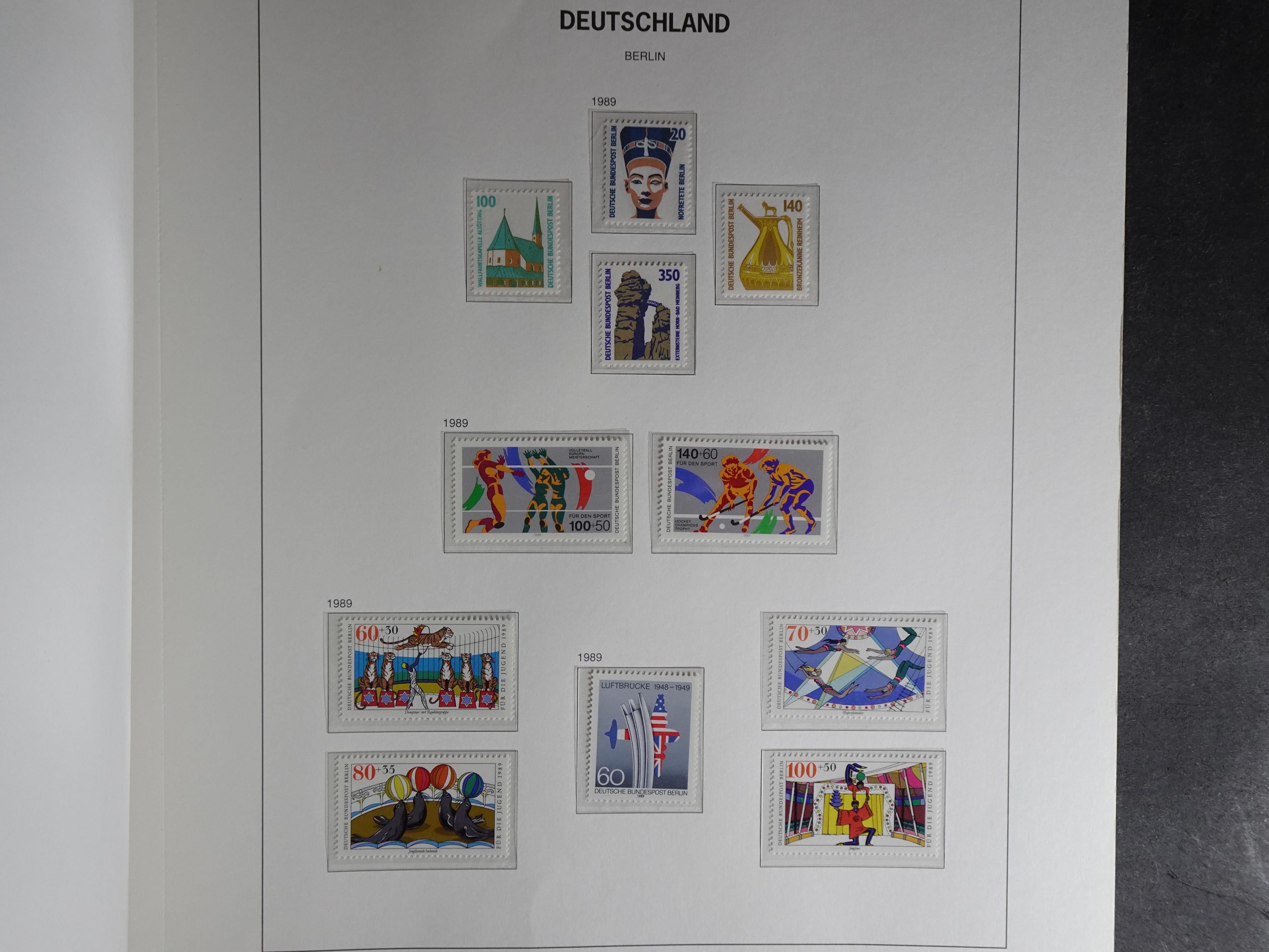 Verzameling met goed begin periode in Davo album. 58