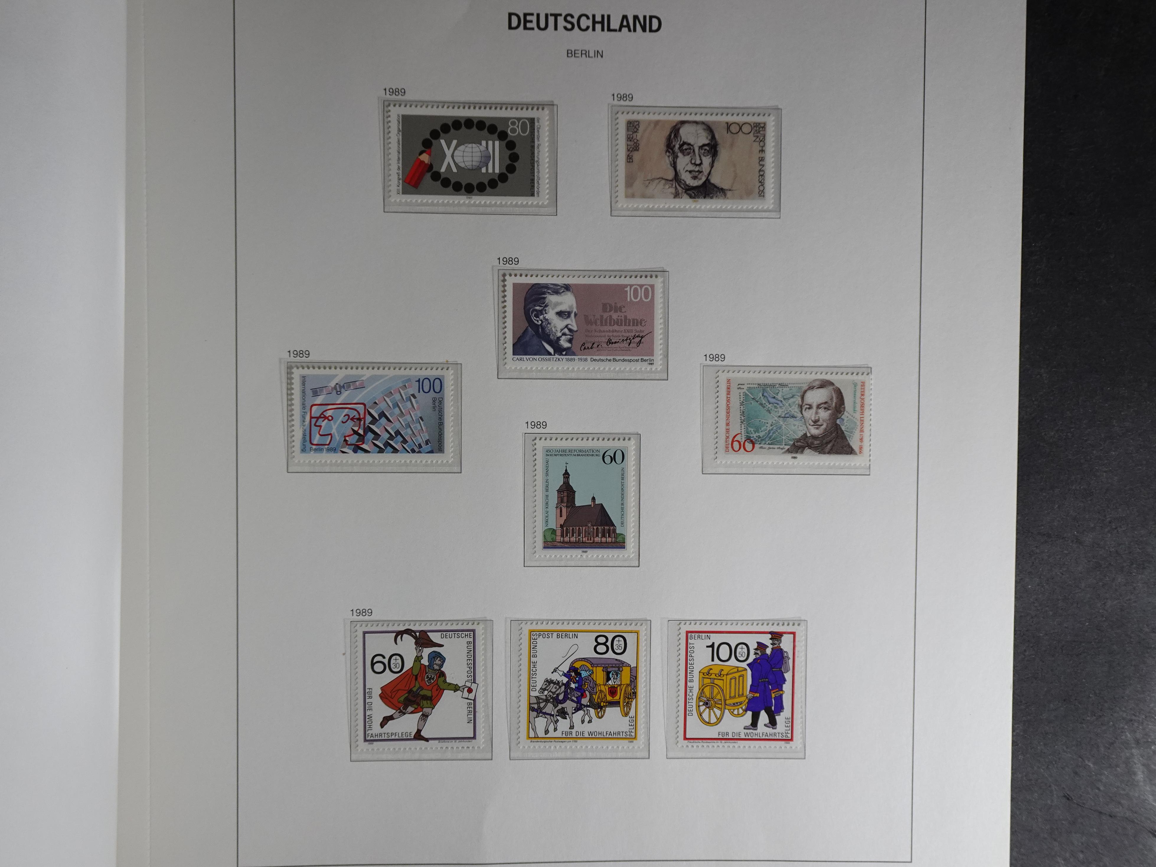 Verzameling met goed begin periode in Davo album. 60