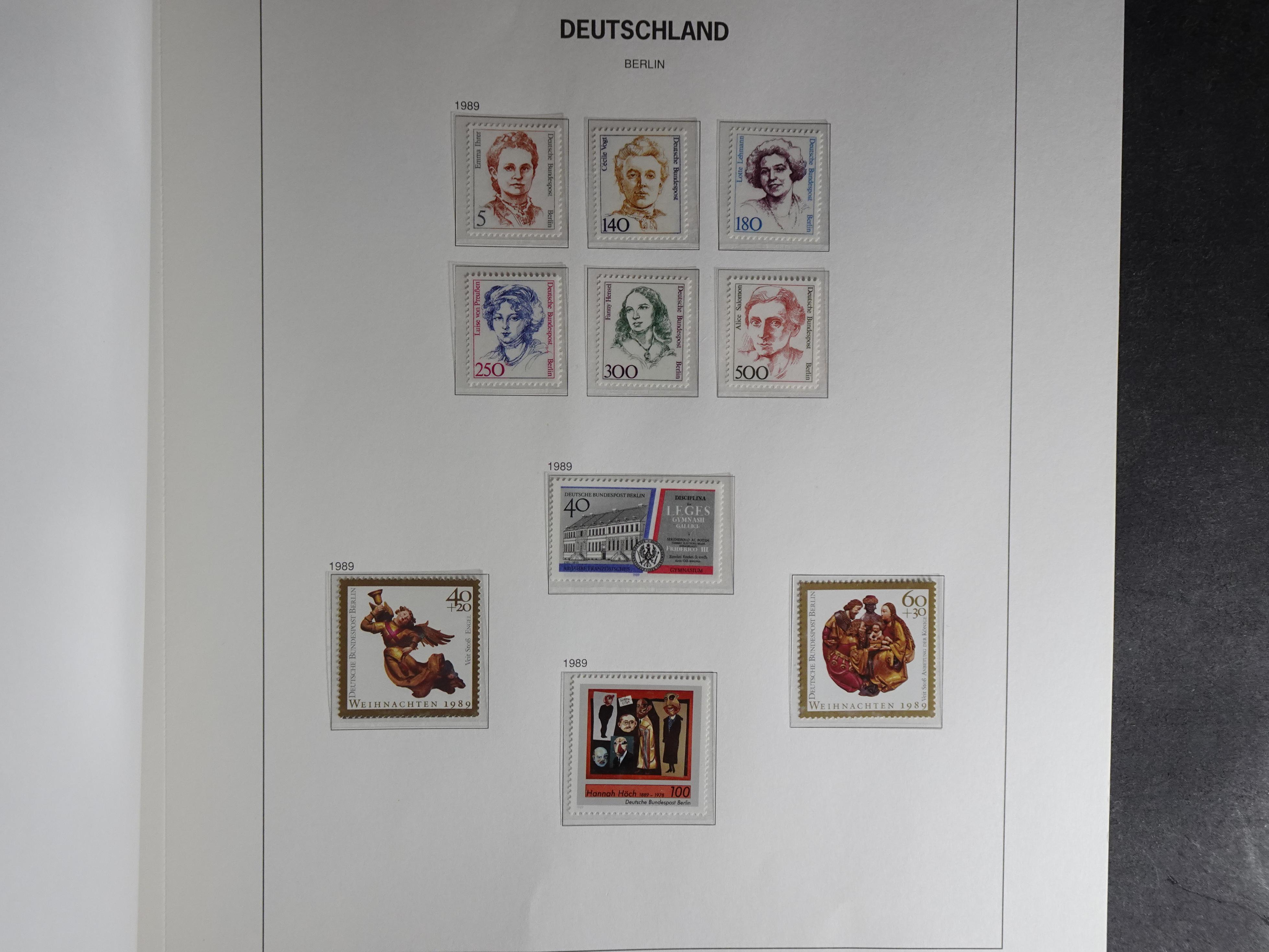 Verzameling met goed begin periode in Davo album. 61