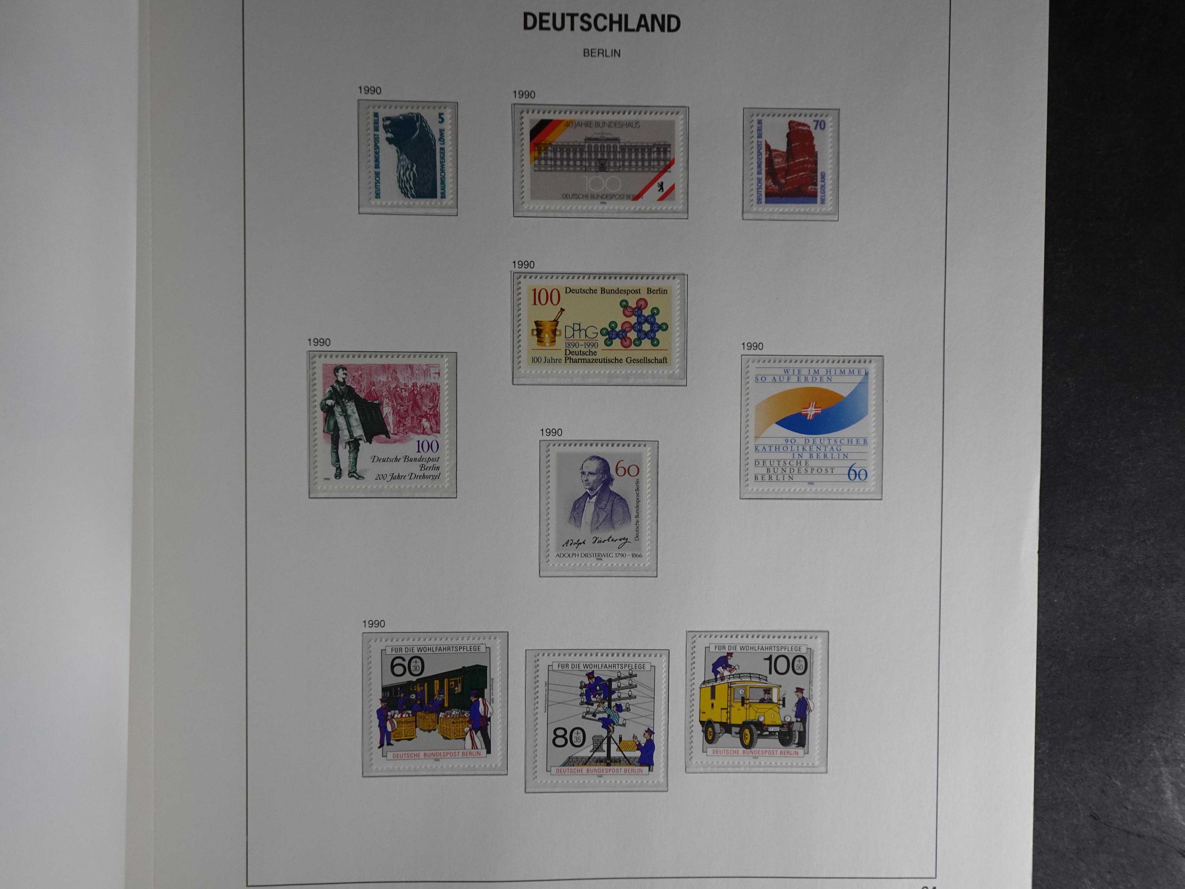 Verzameling met goed begin periode in Davo album. 63