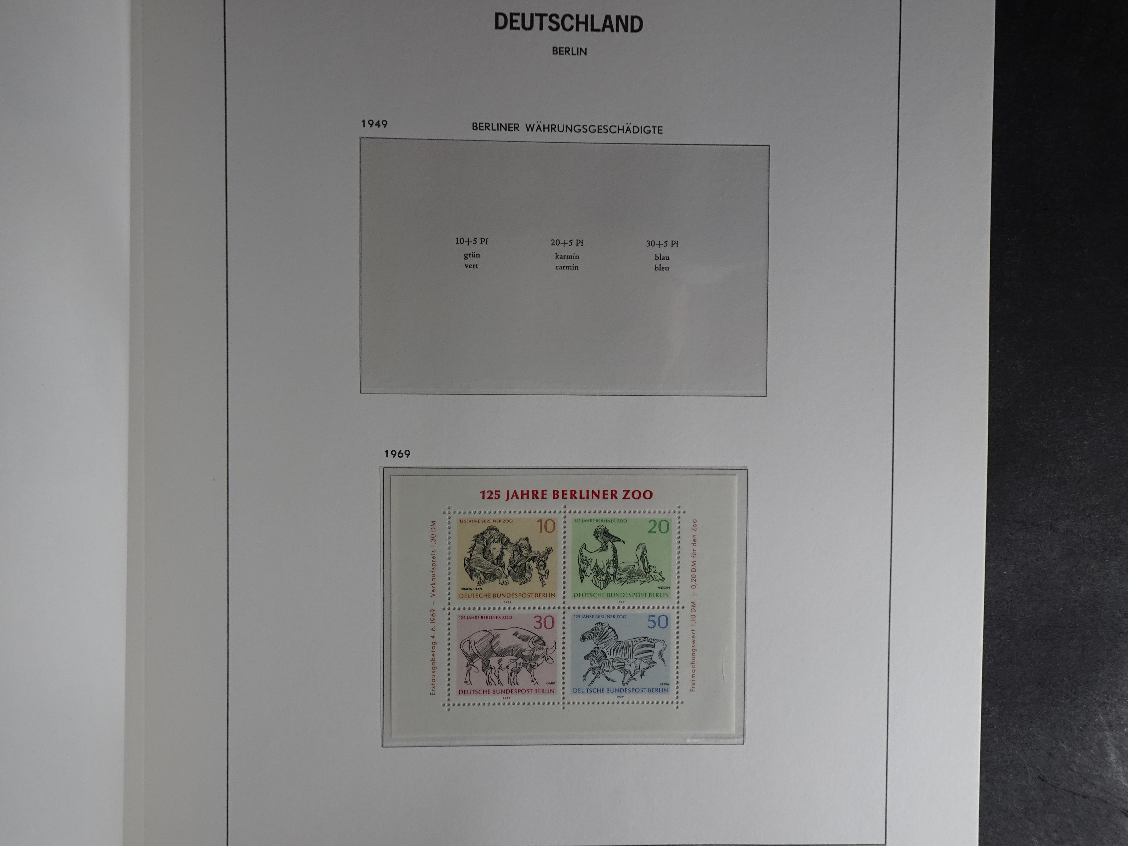 Verzameling met goed begin periode in Davo album. 64