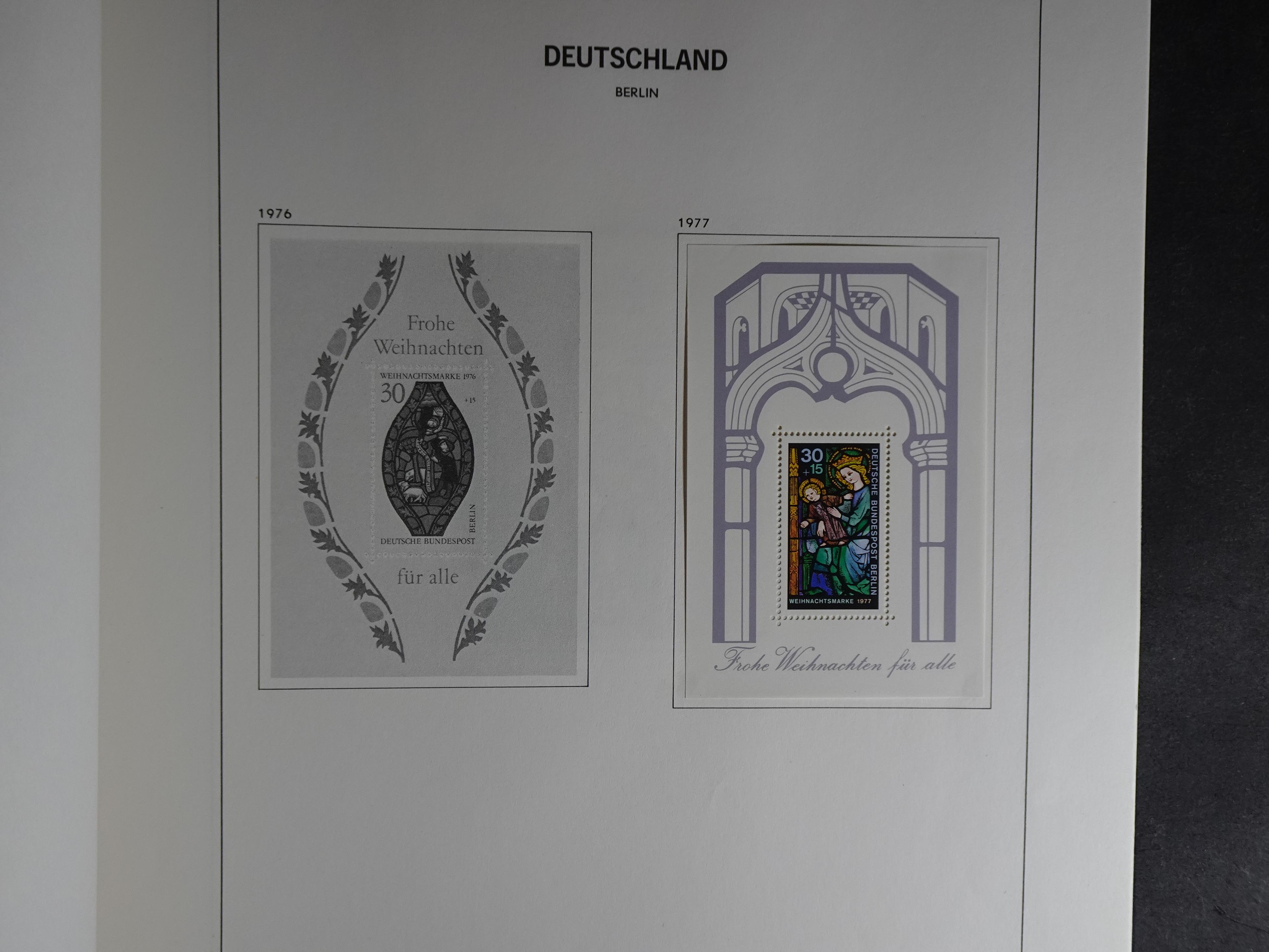 Verzameling met goed begin periode in Davo album. 70