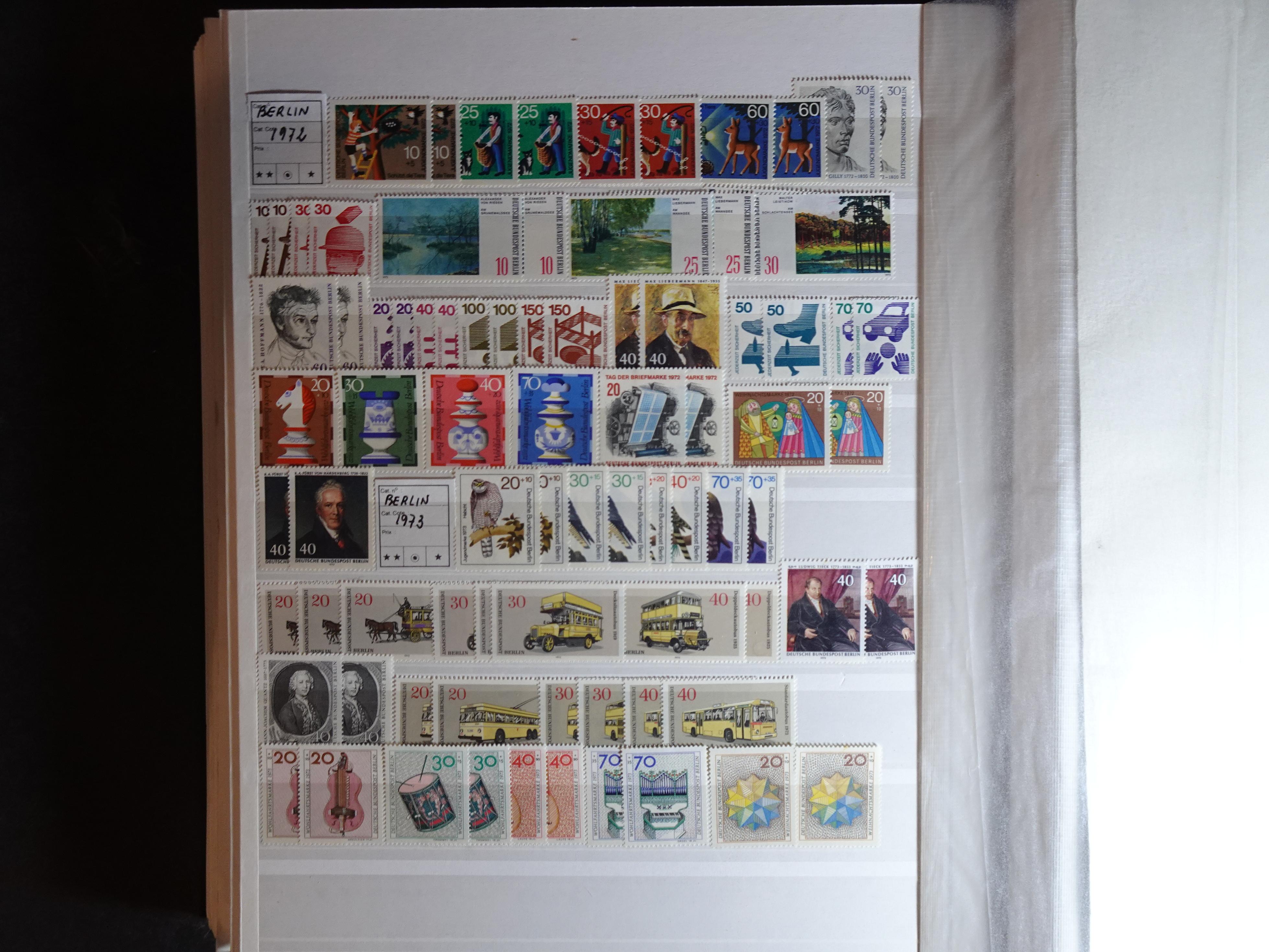 Verzameling met goed begin periode in Davo album. 78