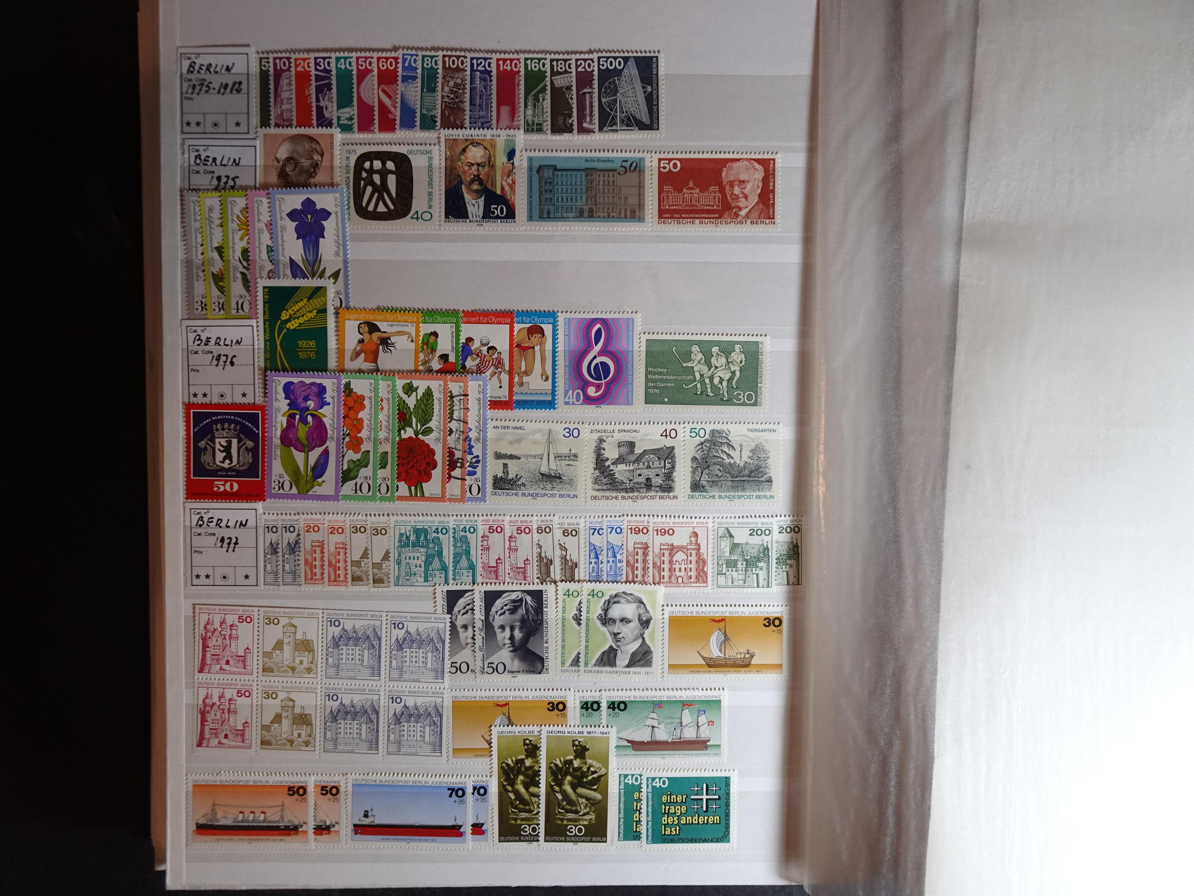 Verzameling met goed begin periode in Davo album. 80