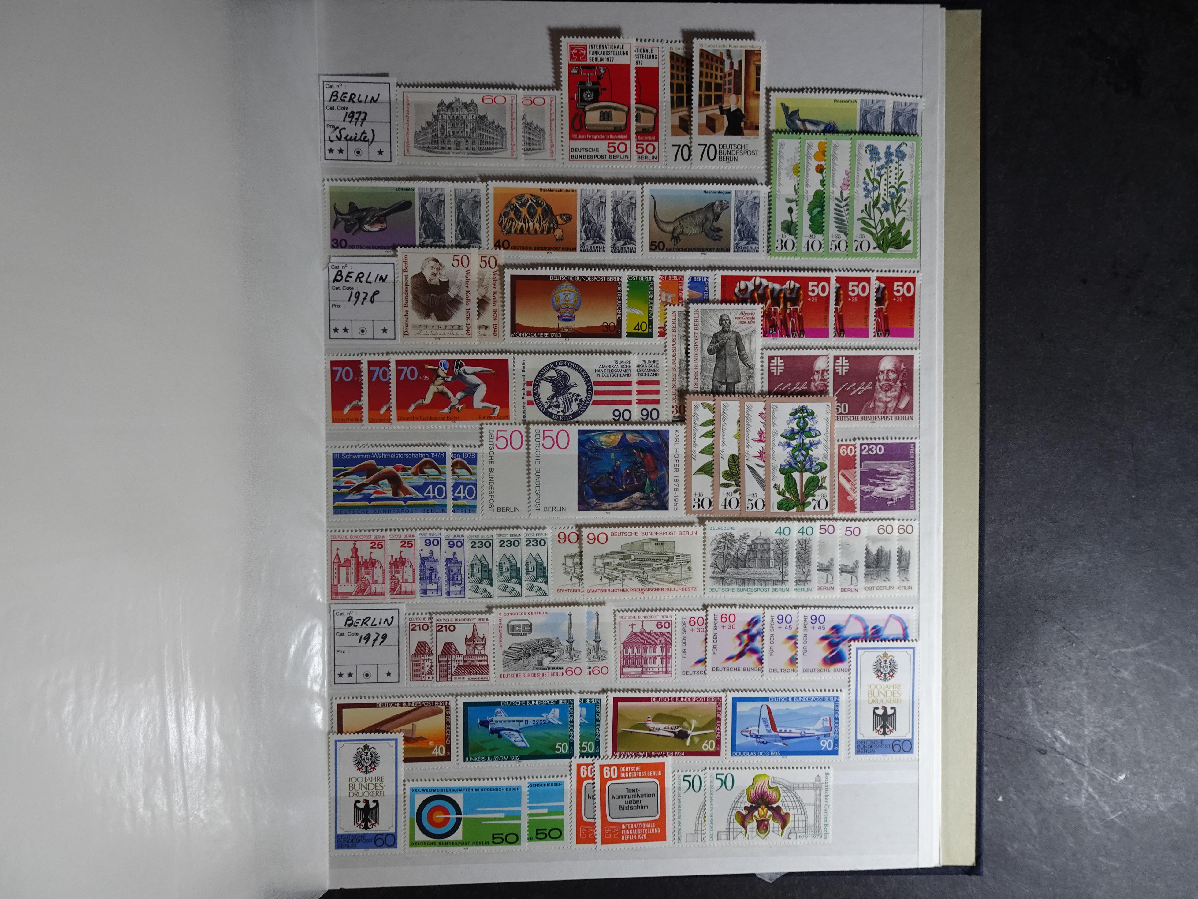 Verzameling met goed begin periode in Davo album. 81