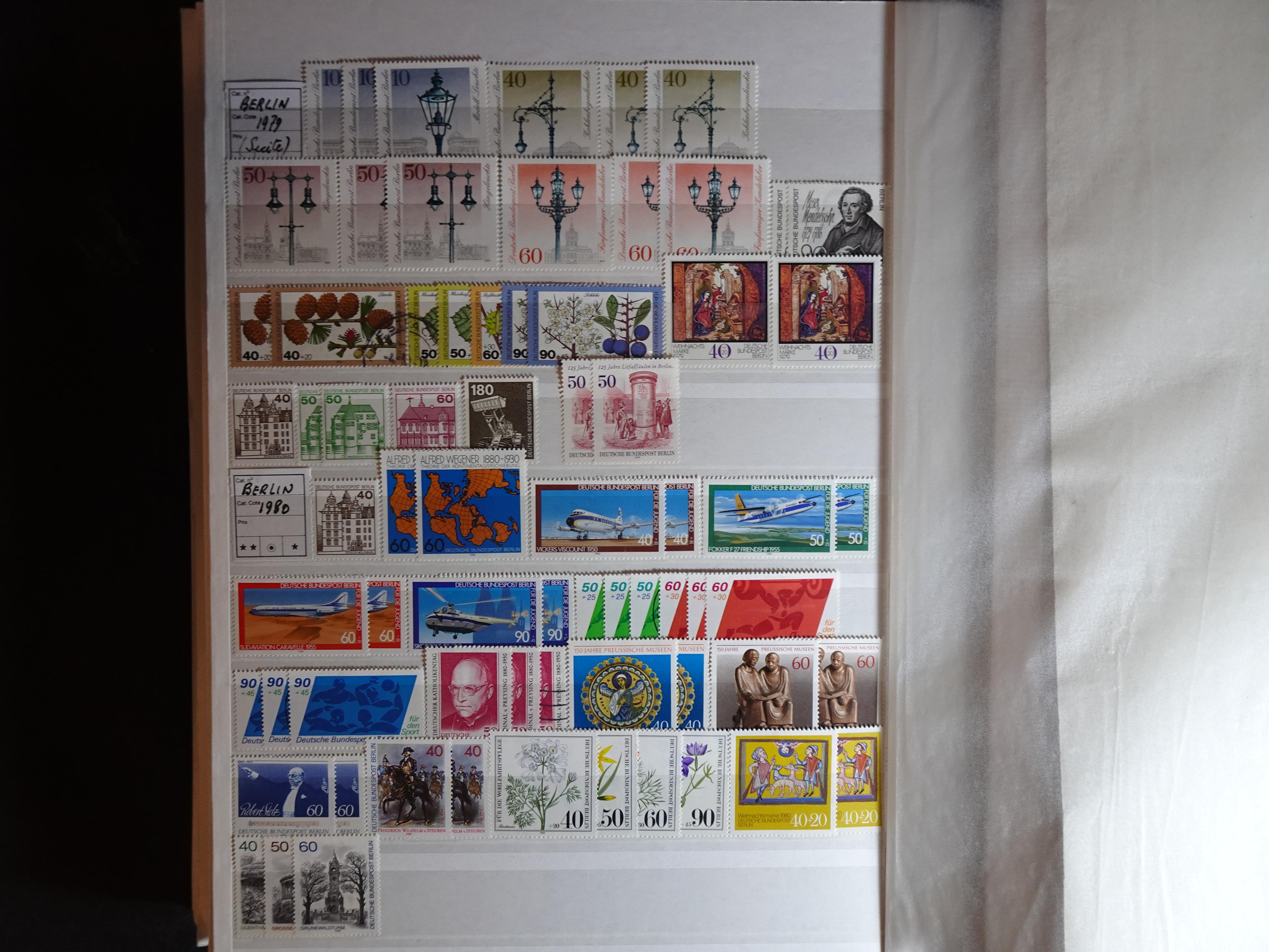 Verzameling met goed begin periode in Davo album. 82