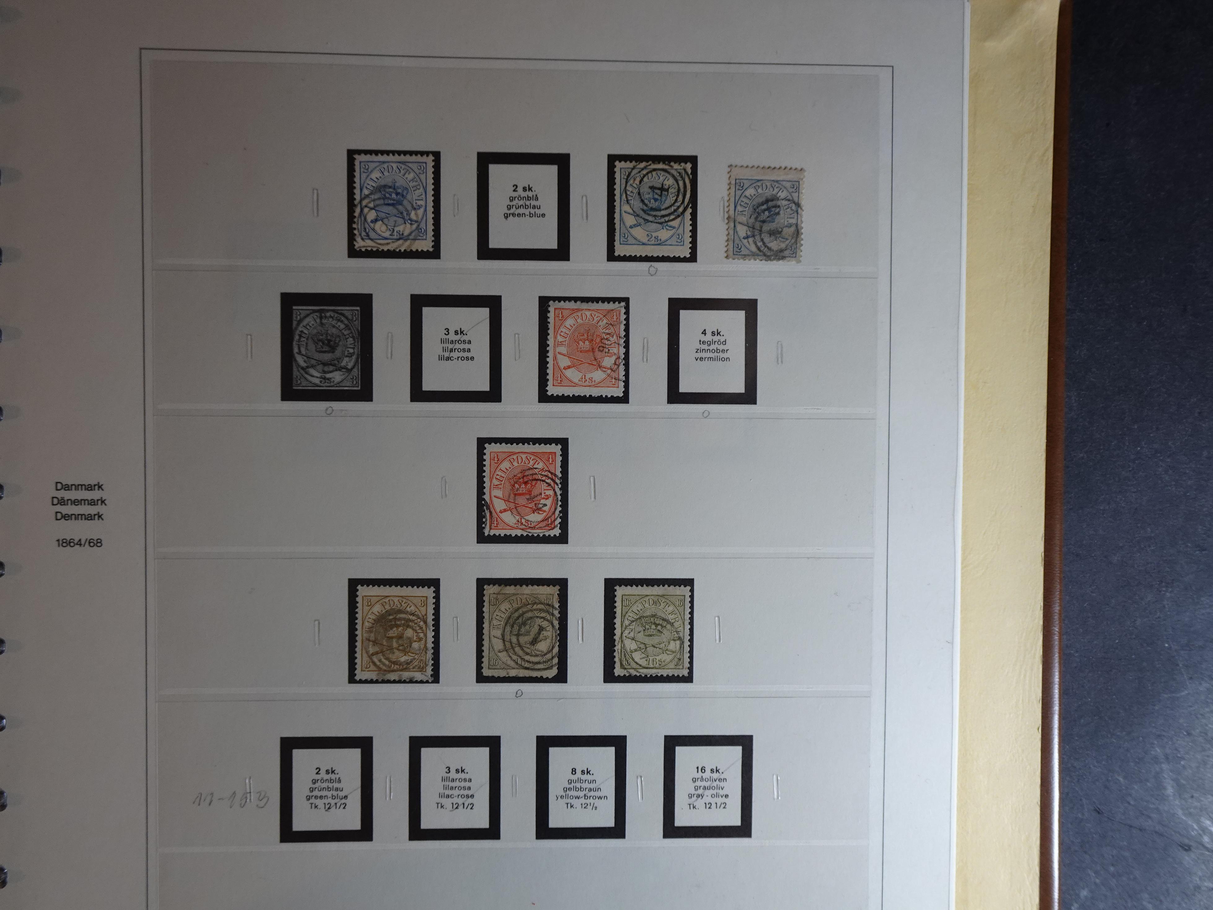 Verzameling 1851 - 1960 in Safe album incl. doubletten, flink cat waarde. 2