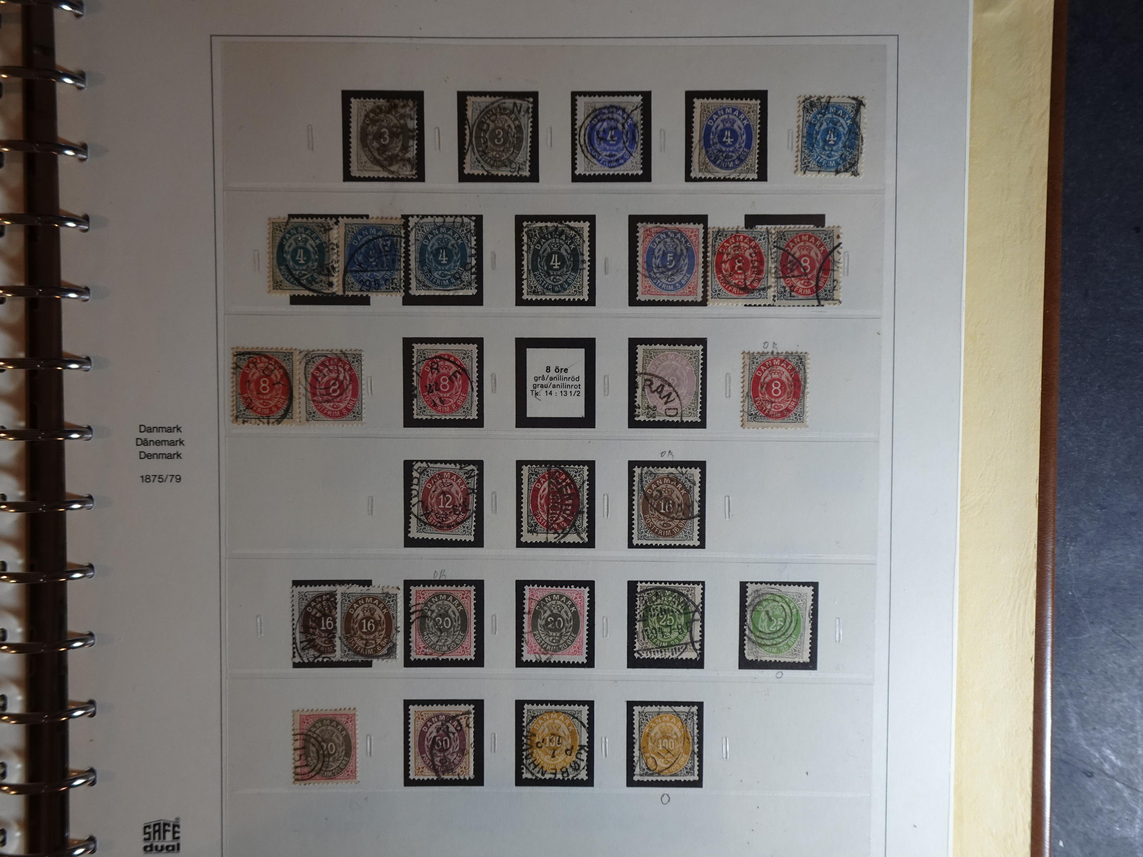 Verzameling 1851 - 1960 in Safe album incl. doubletten, flink cat waarde. 4