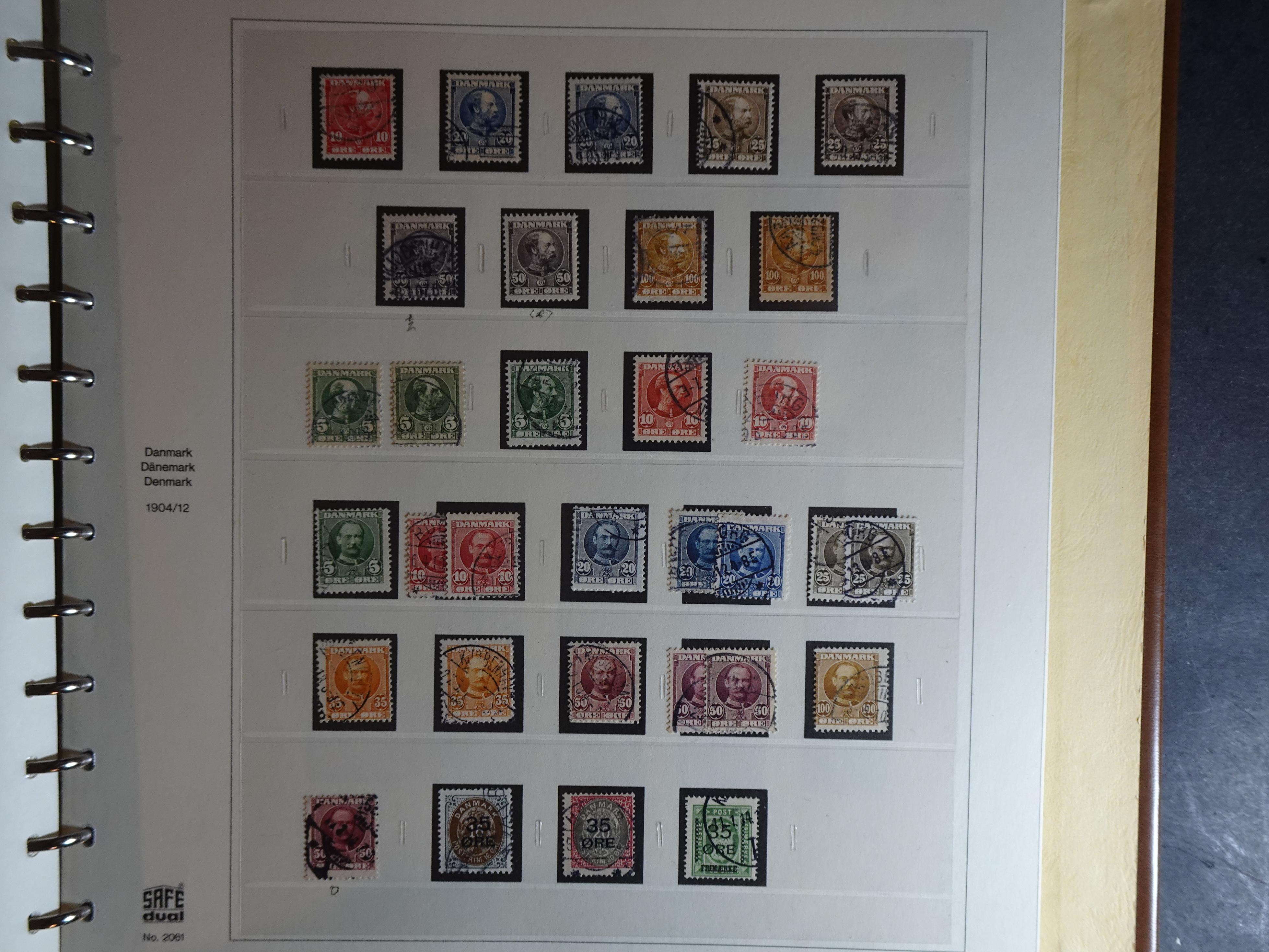 Verzameling 1851 - 1960 in Safe album incl. doubletten, flink cat waarde. 7