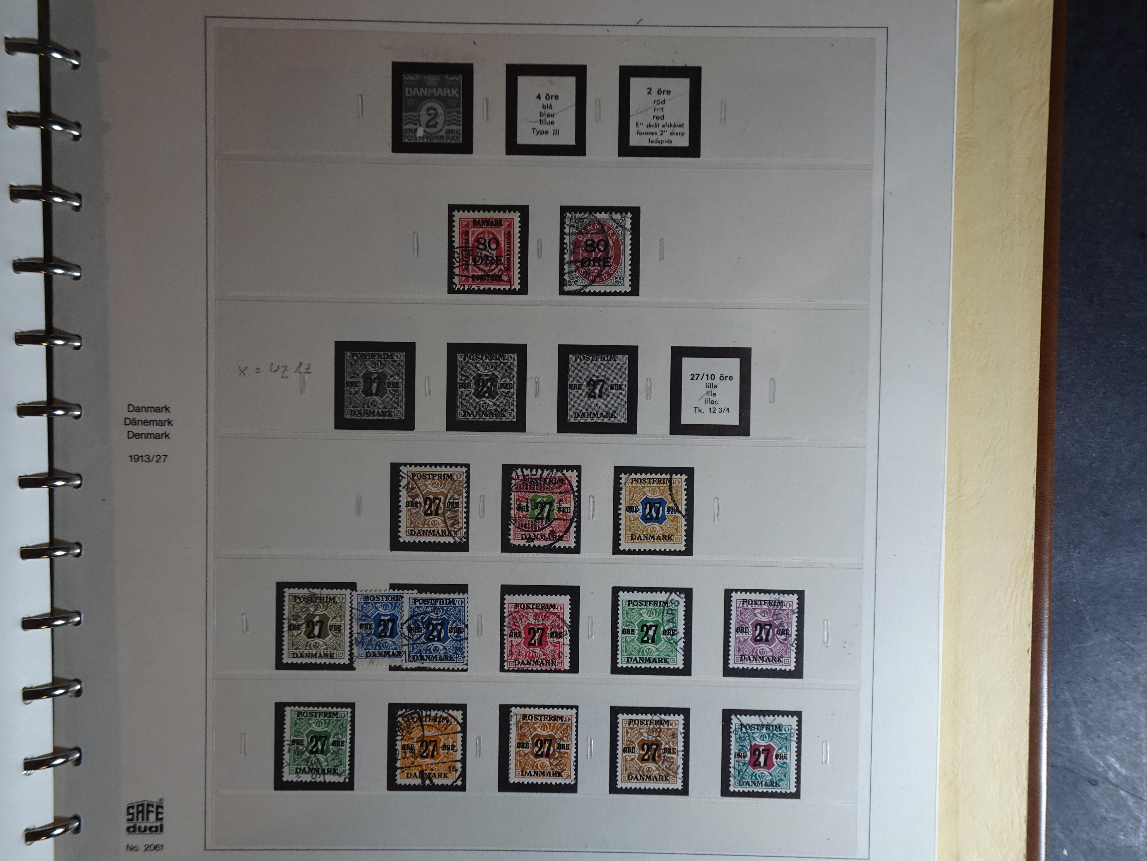 Verzameling 1851 - 1960 in Safe album incl. doubletten, flink cat waarde. 9