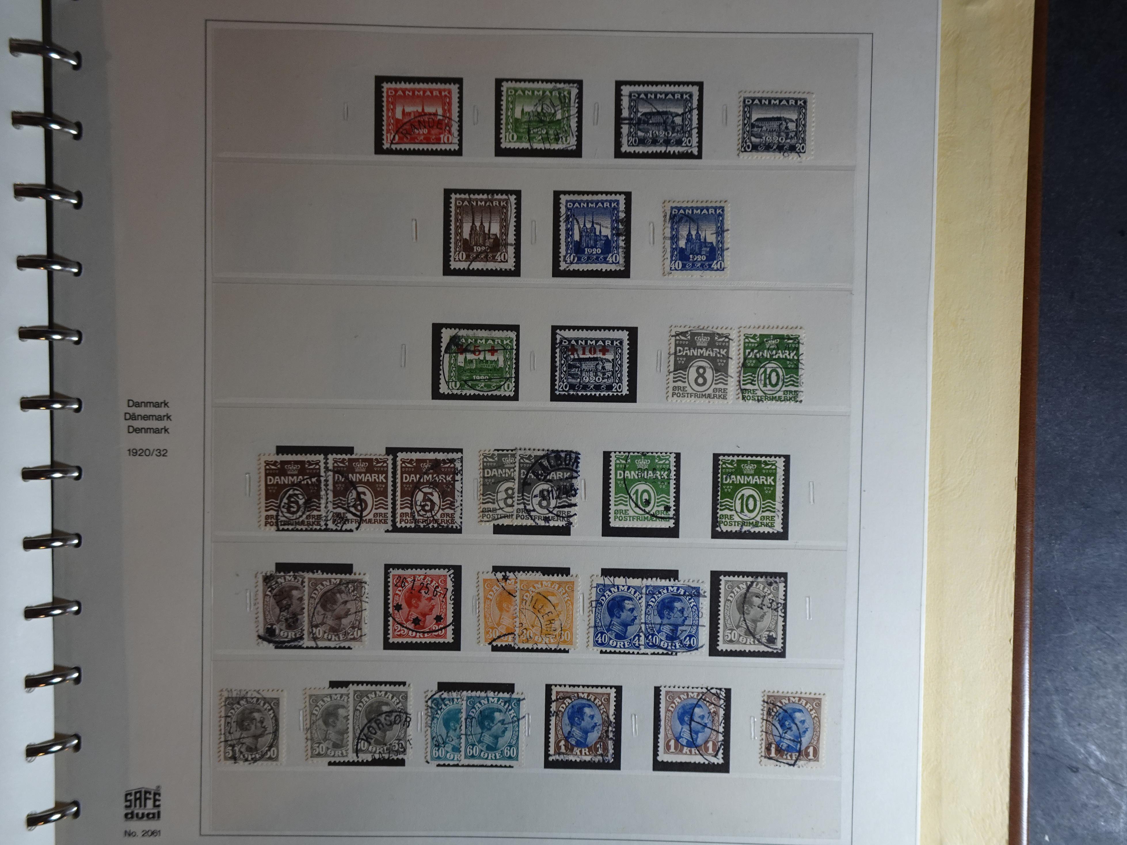 Verzameling 1851 - 1960 in Safe album incl. doubletten, flink cat waarde. 11