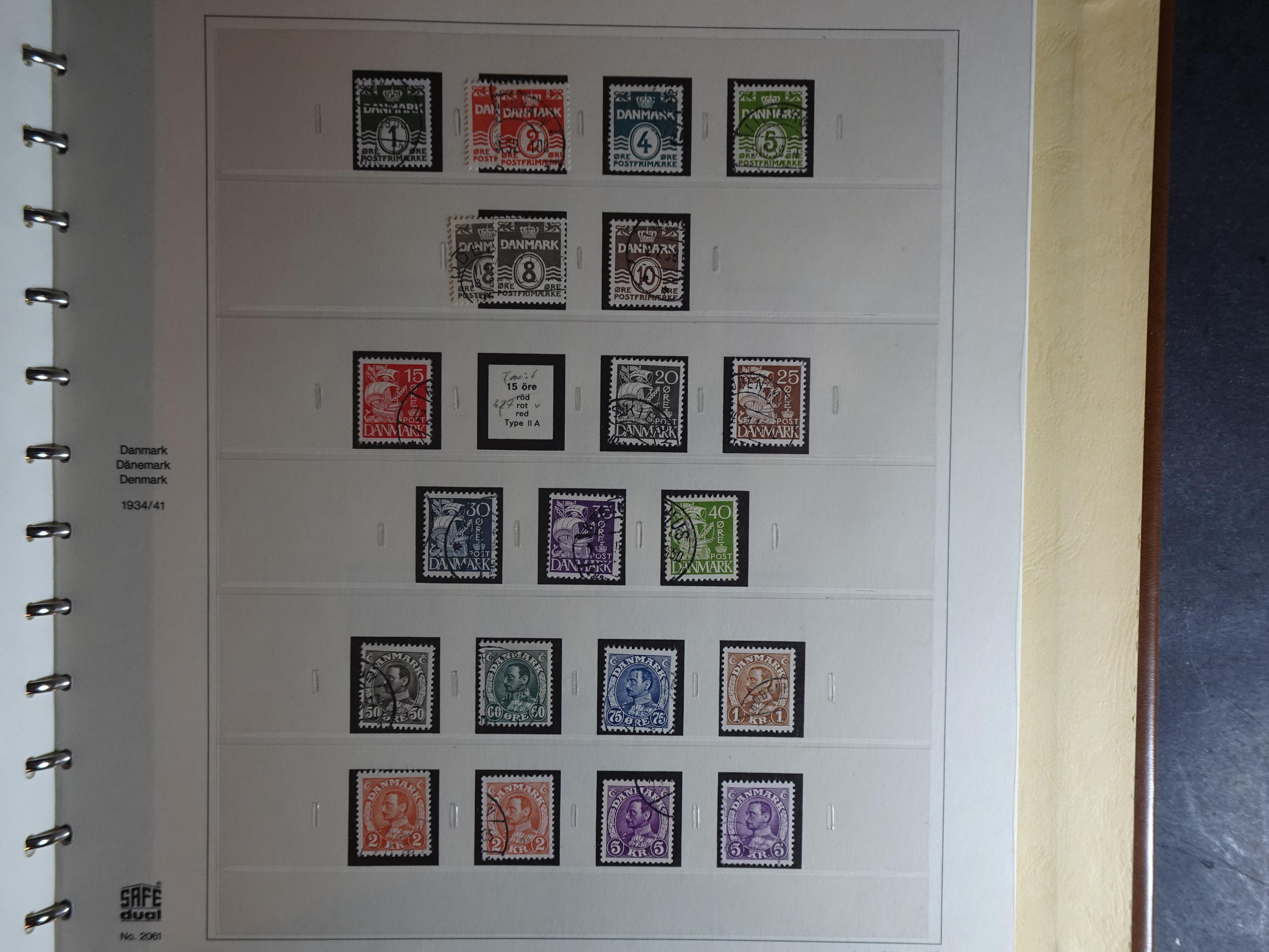 Verzameling 1851 - 1960 in Safe album incl. doubletten, flink cat waarde. 16