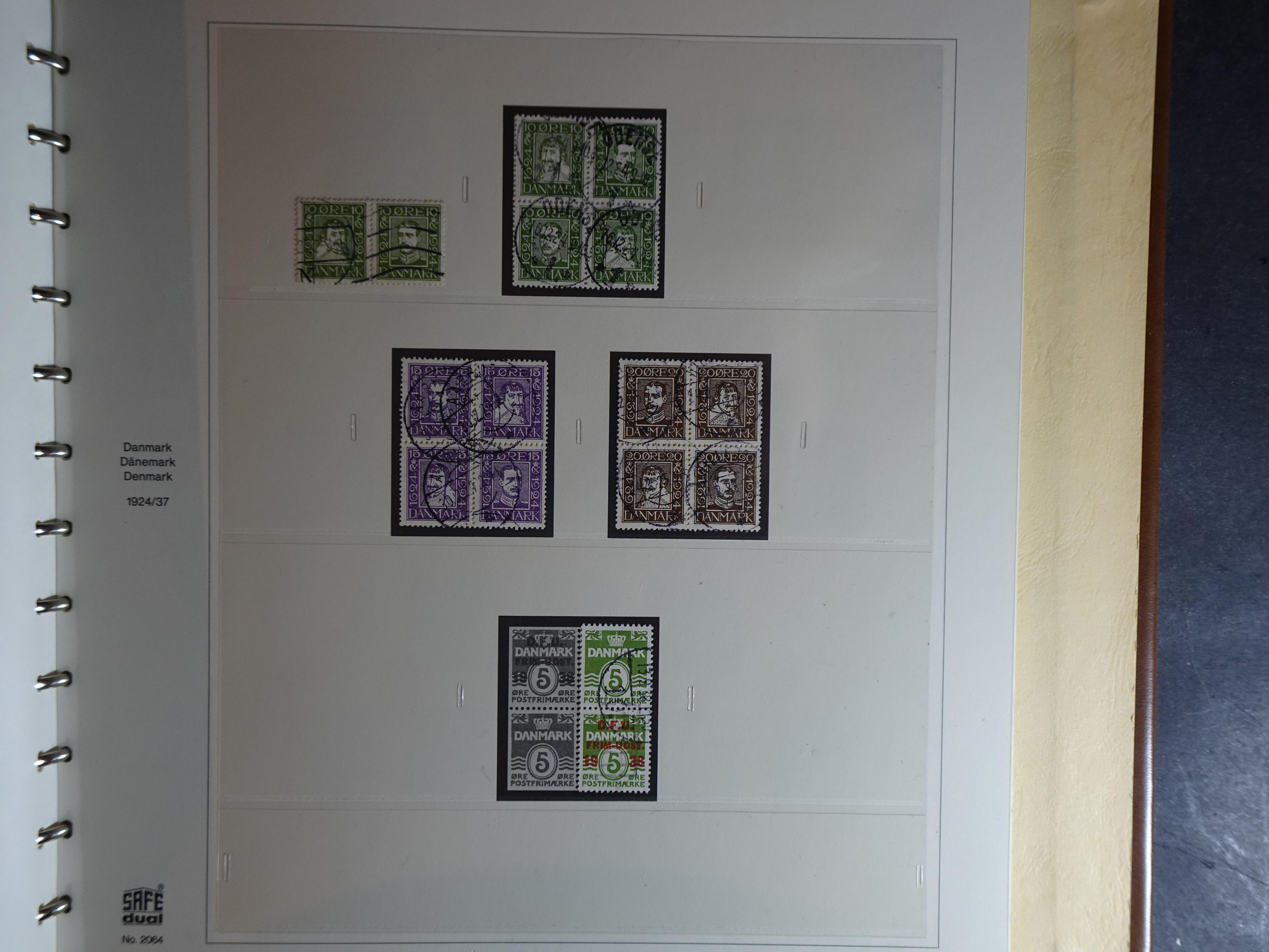 Verzameling 1851 - 1960 in Safe album incl. doubletten, flink cat waarde. 19