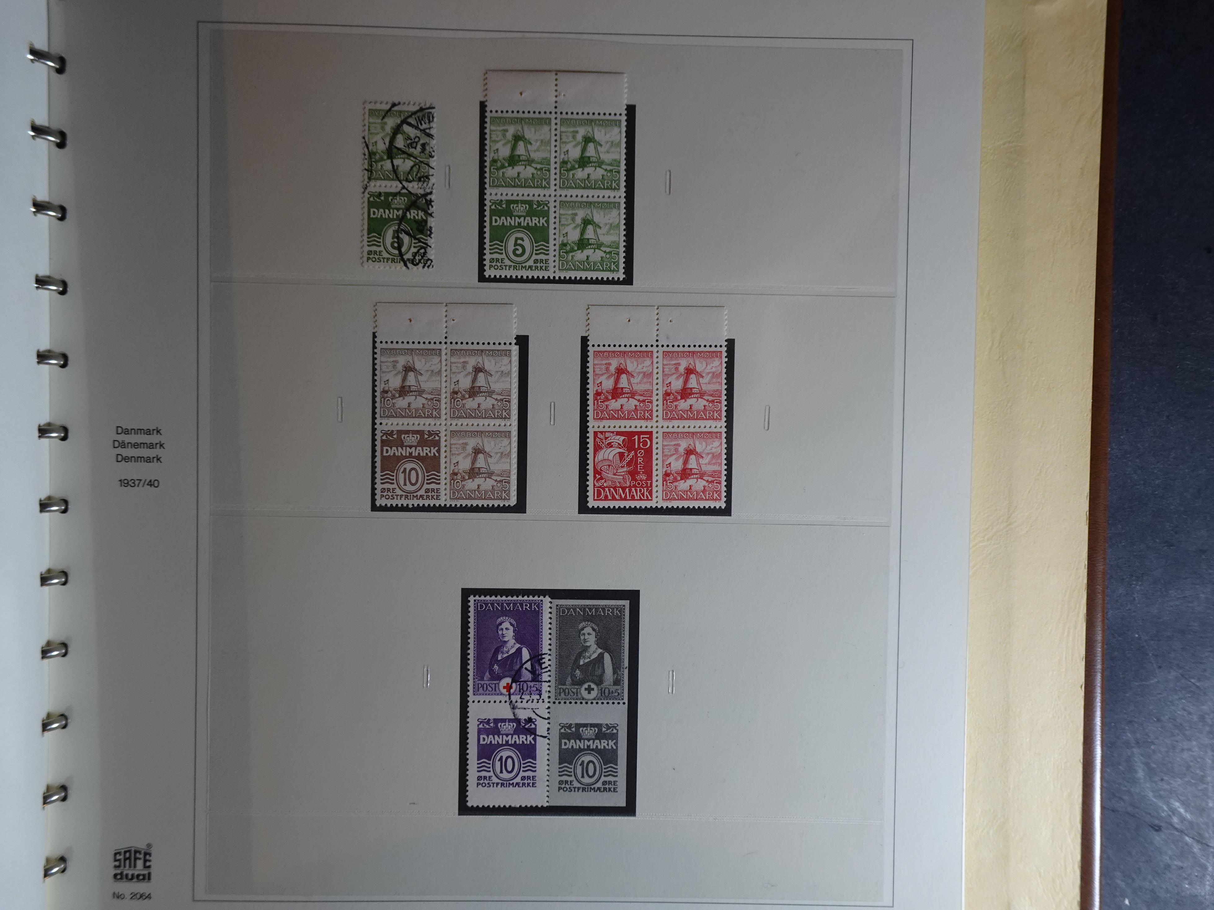 Verzameling 1851 - 1960 in Safe album incl. doubletten, flink cat waarde. 21