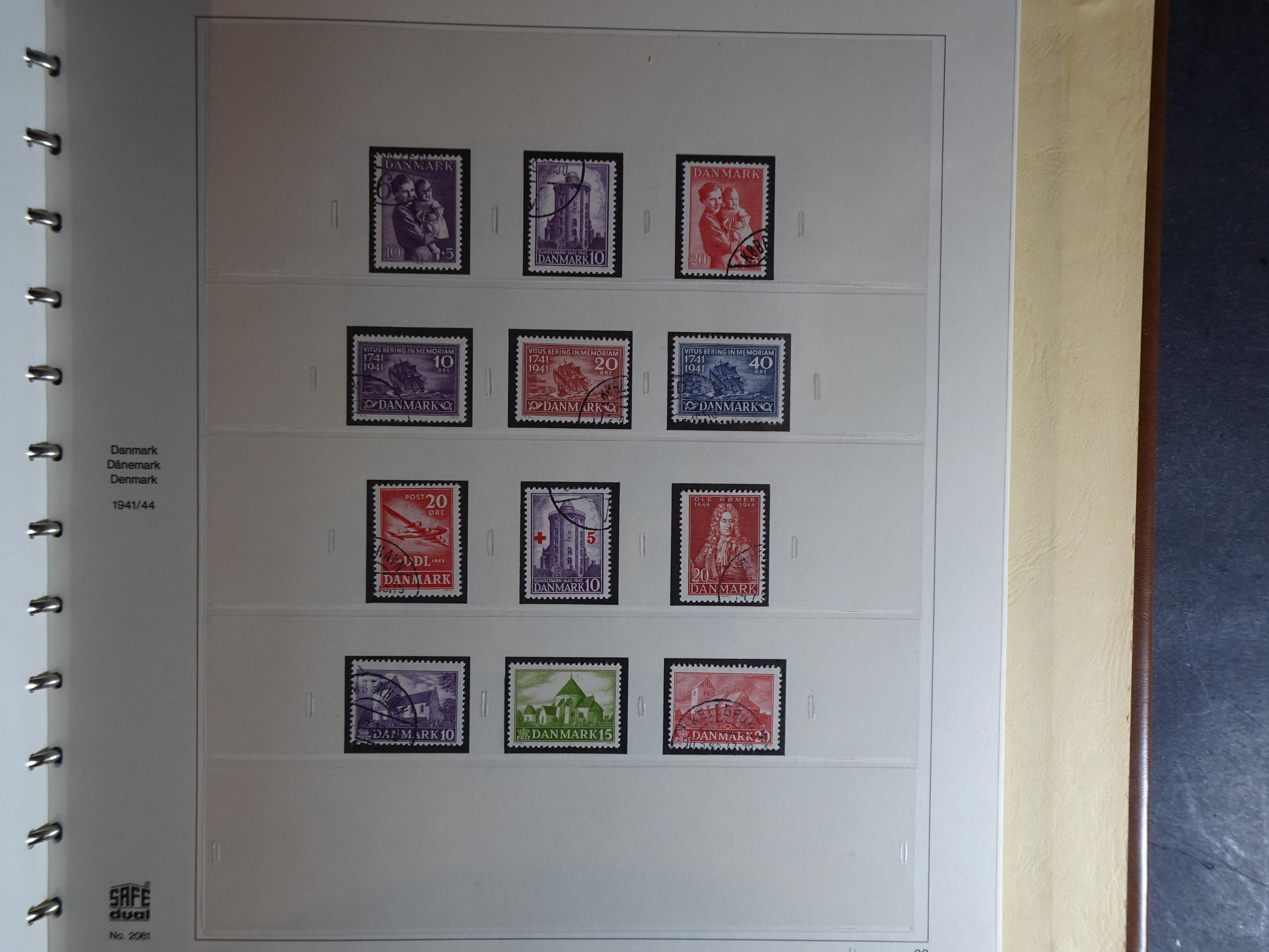 Verzameling 1851 - 1960 in Safe album incl. doubletten, flink cat waarde. 22