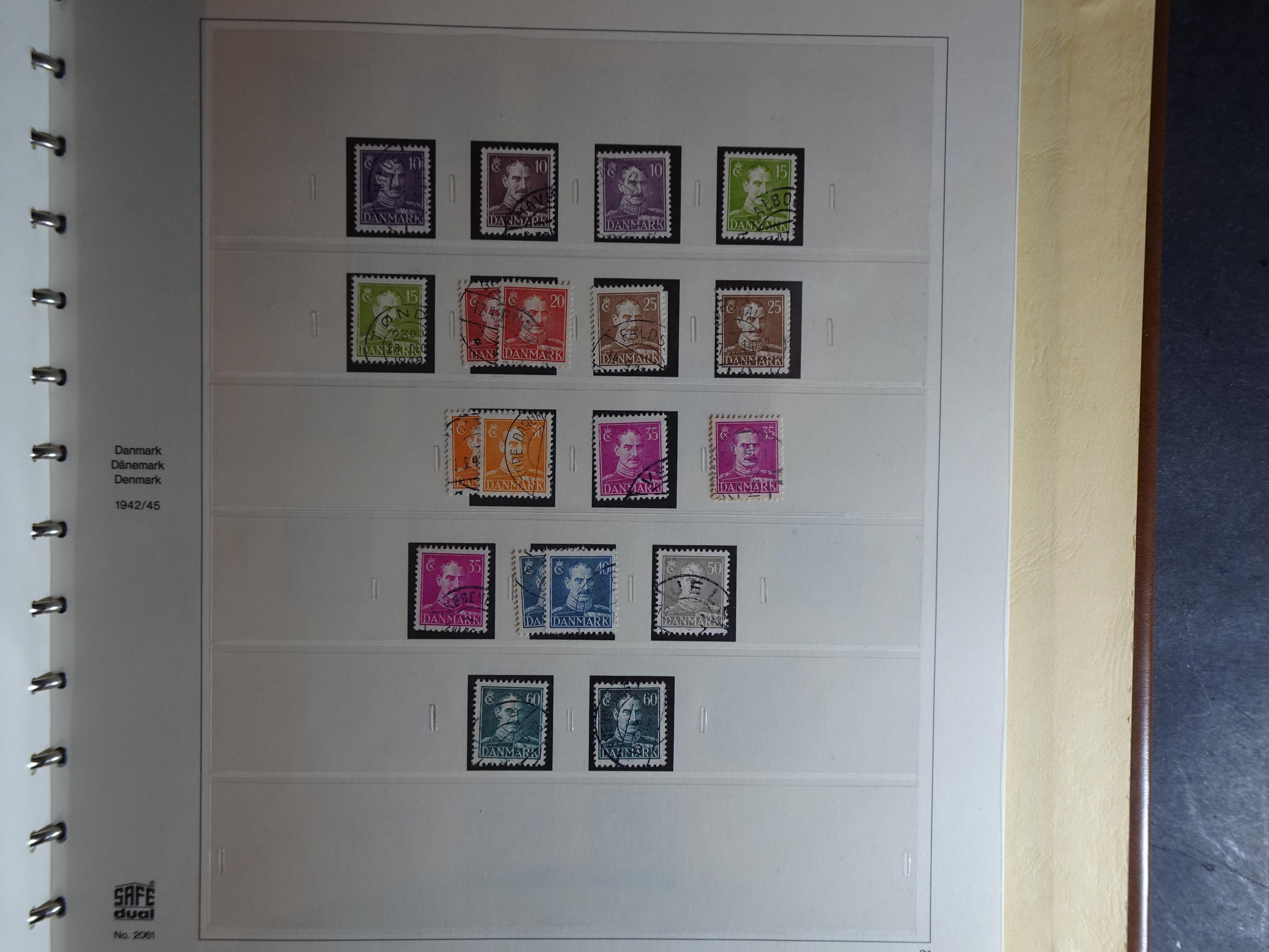 Verzameling 1851 - 1960 in Safe album incl. doubletten, flink cat waarde. 23