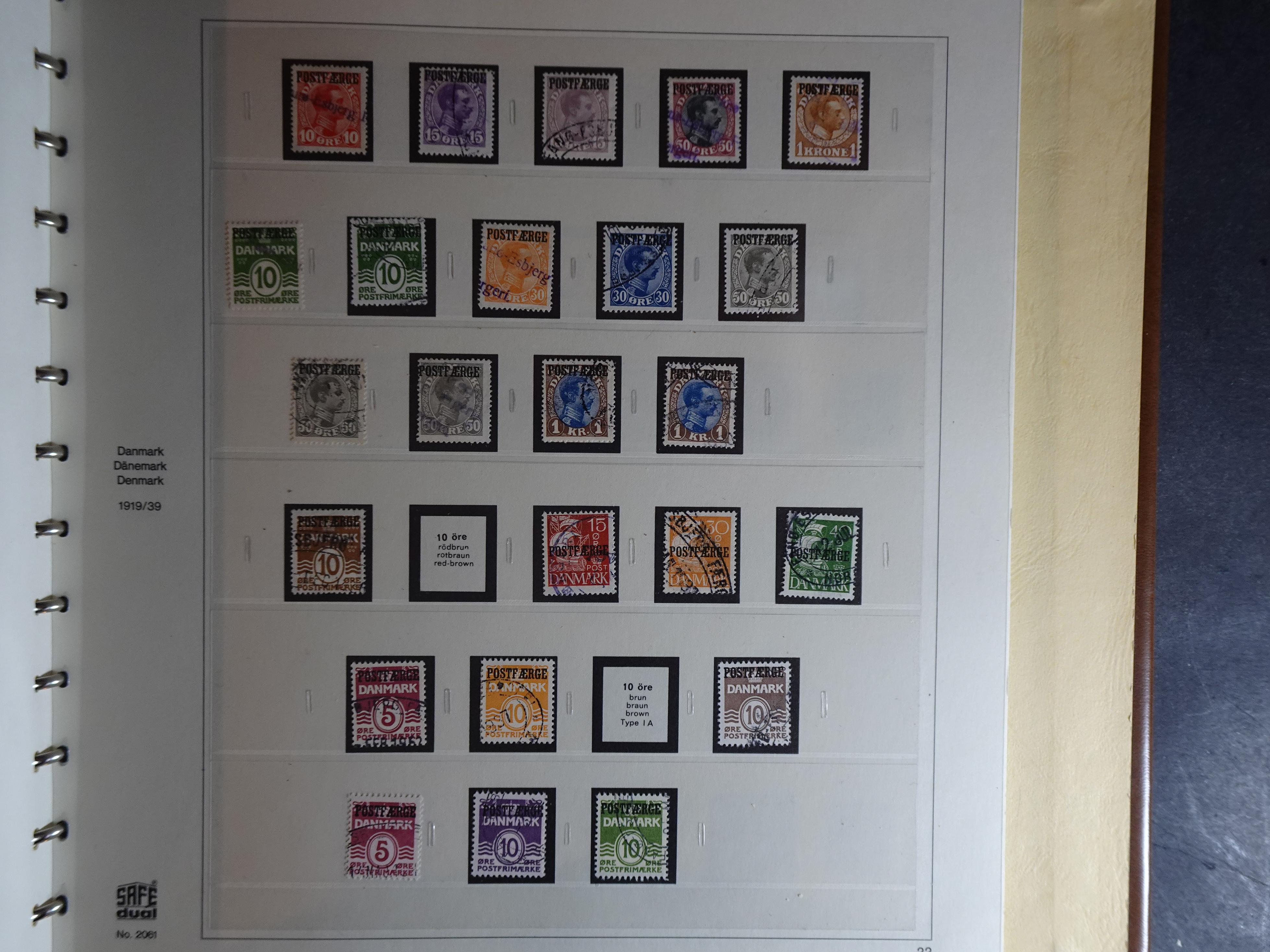 Verzameling 1851 - 1960 in Safe album incl. doubletten, flink cat waarde. 24