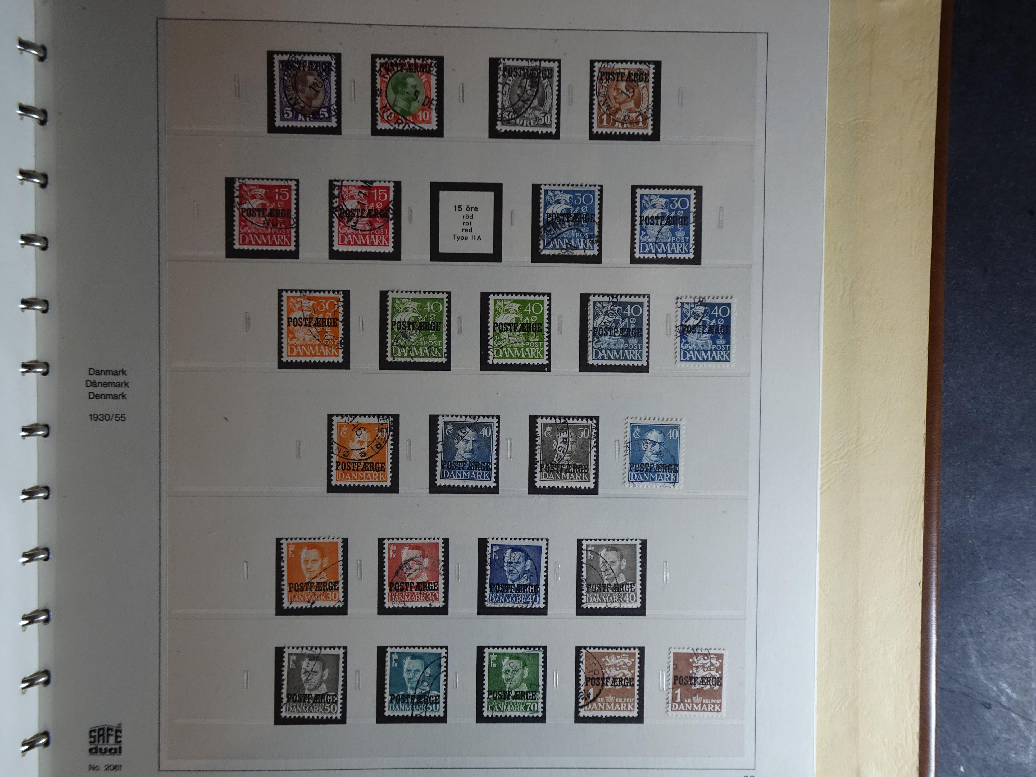 Verzameling 1851 - 1960 in Safe album incl. doubletten, flink cat waarde. 25