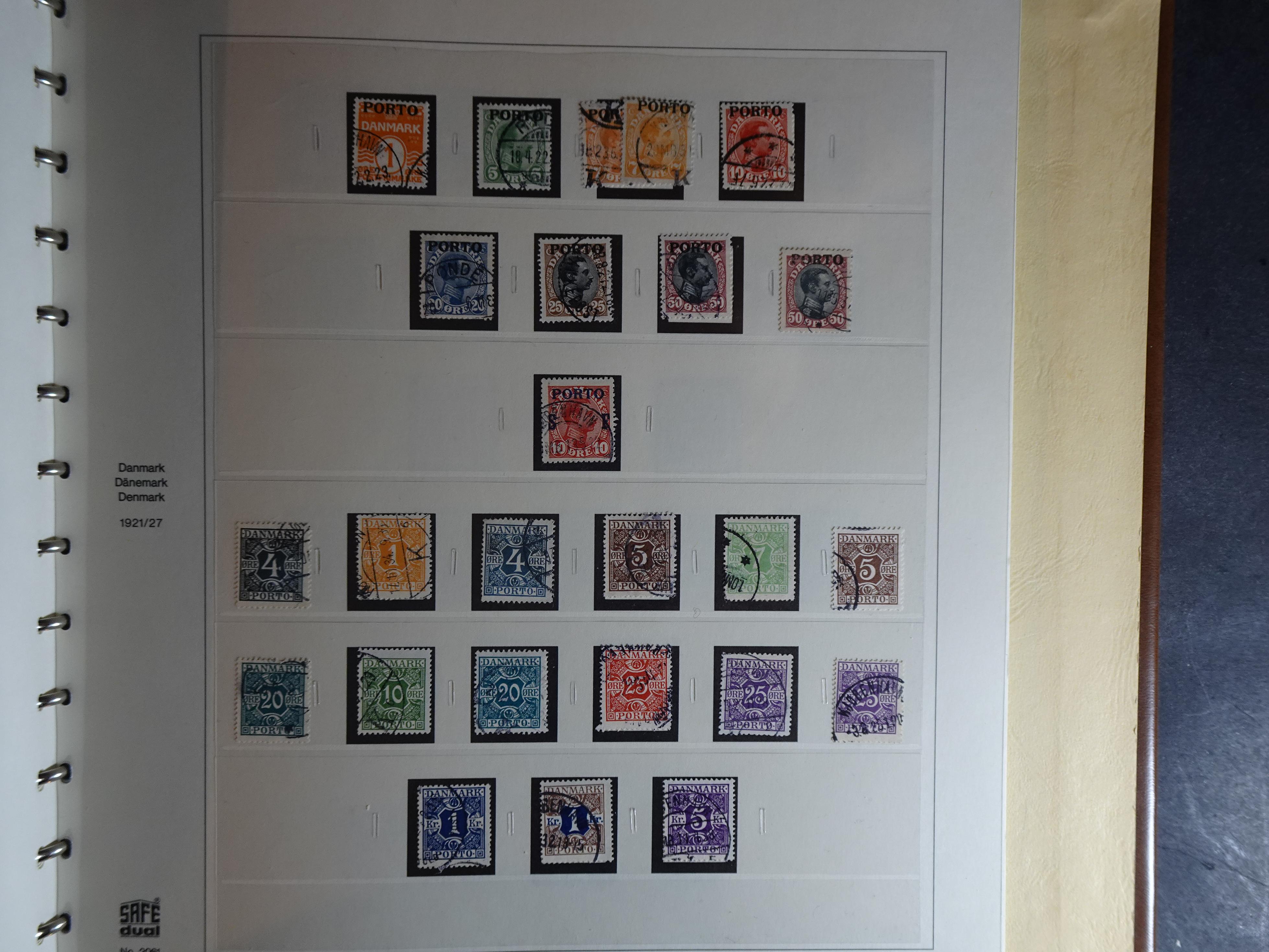 Verzameling 1851 - 1960 in Safe album incl. doubletten, flink cat waarde. 29