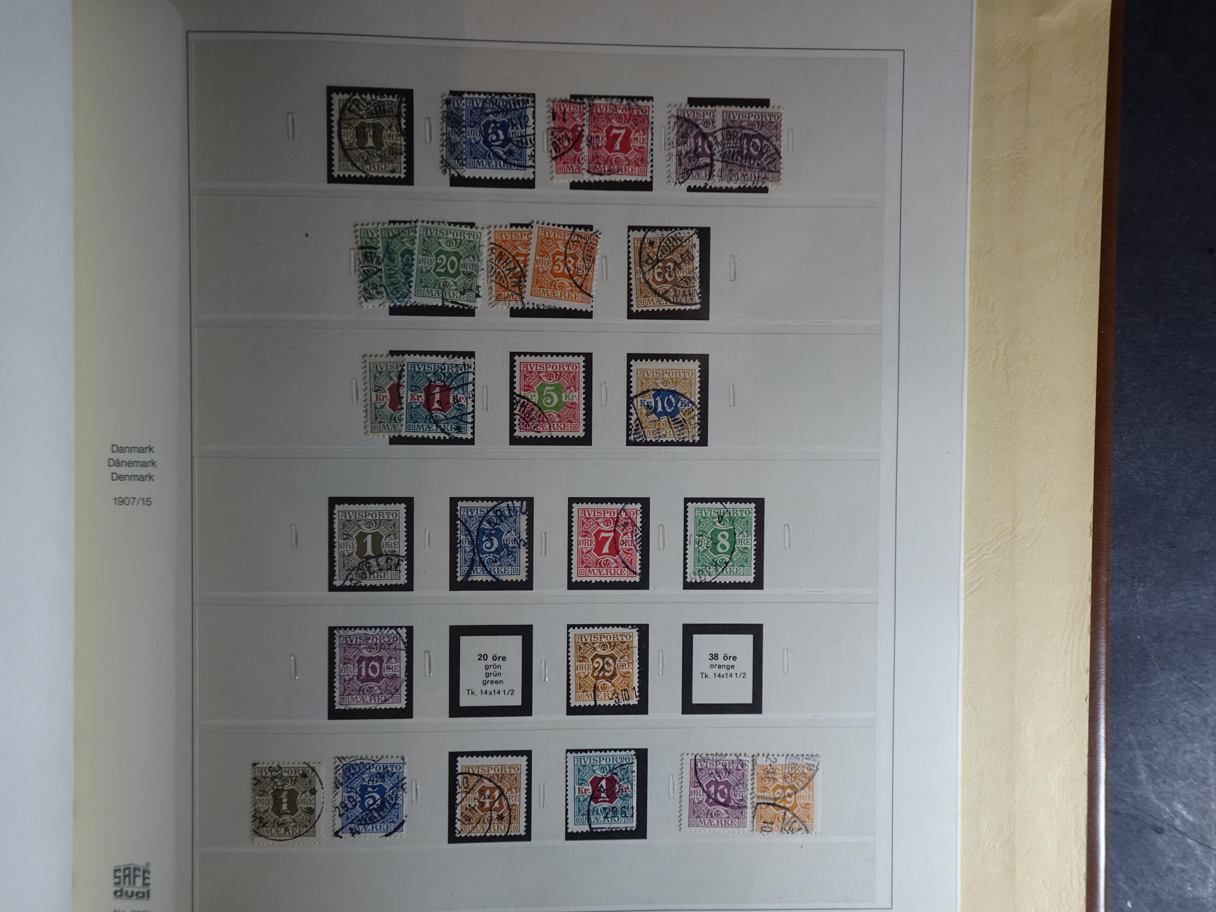 Verzameling 1851 - 1960 in Safe album incl. doubletten, flink cat waarde. 31