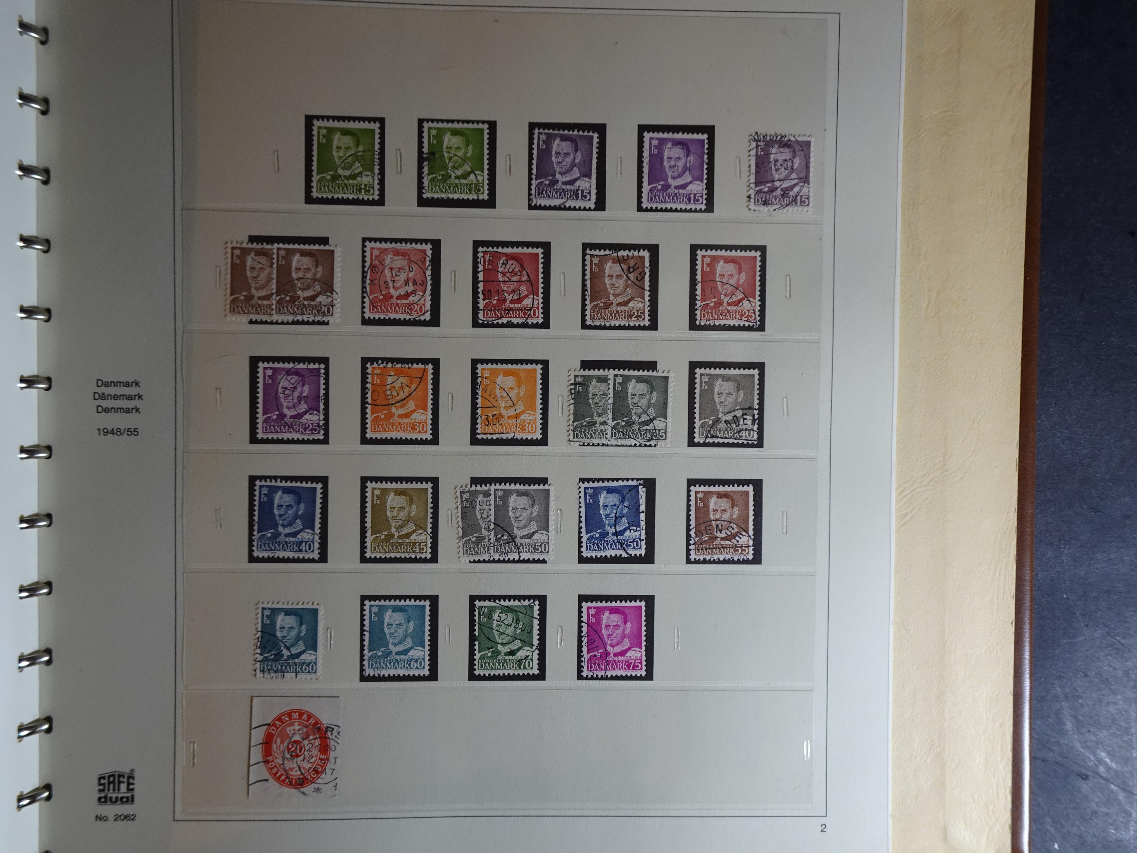 Verzameling 1851 - 1960 in Safe album incl. doubletten, flink cat waarde. 33